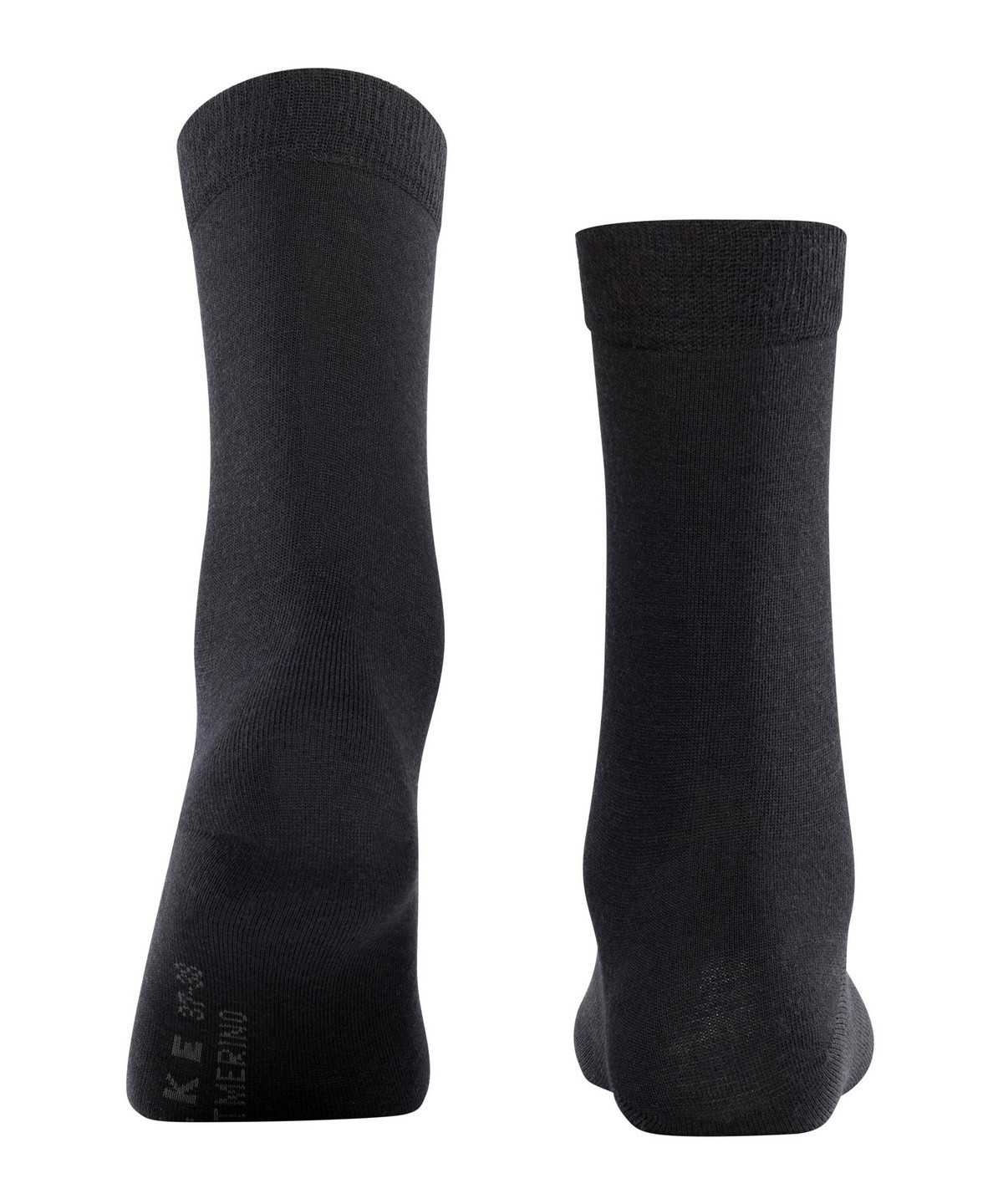 Falke Softmerino Socks Zokni Női Fekete | XSQR-03175