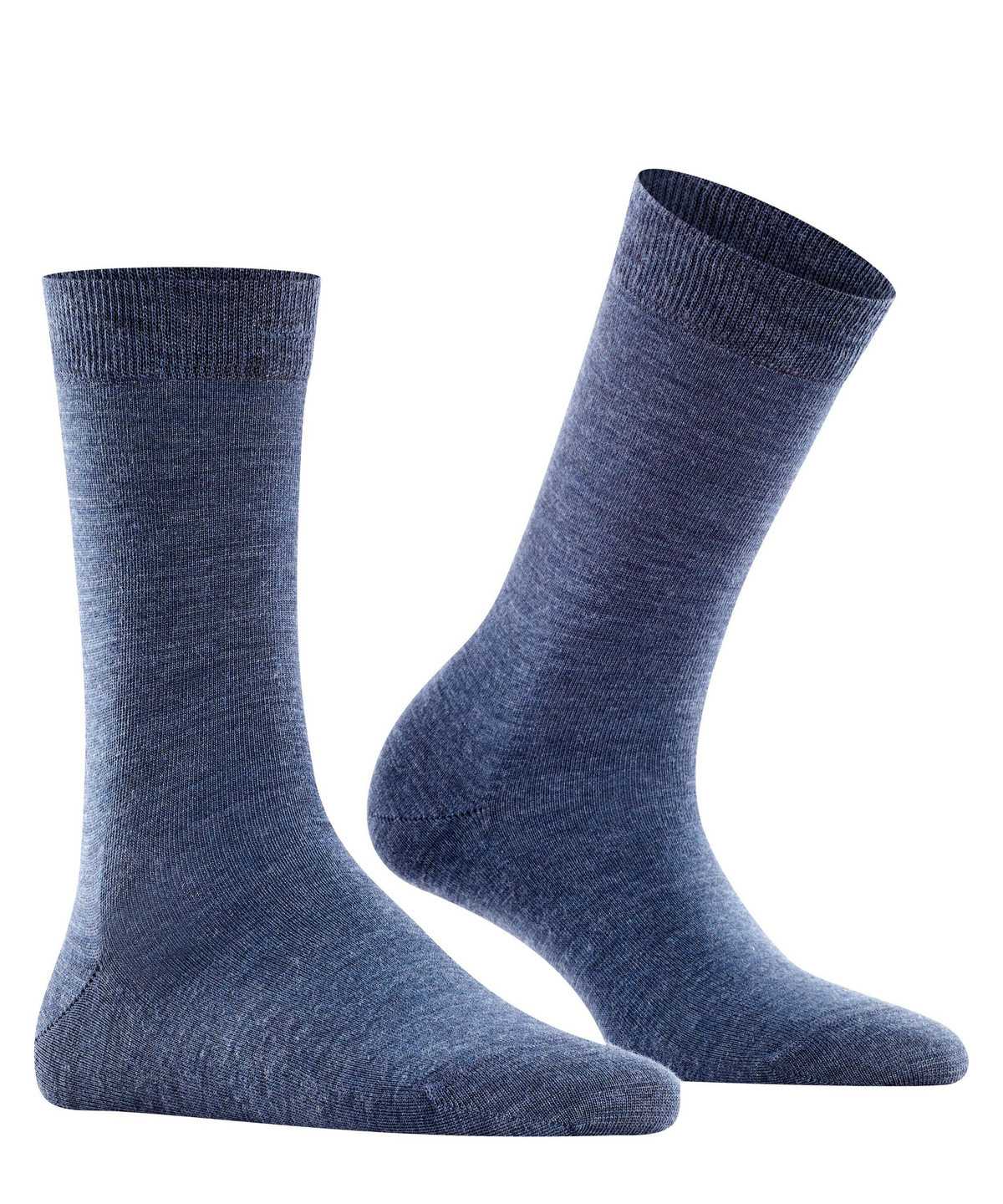 Falke Softmerino Socks Zokni Női Kék | KPRC-04315