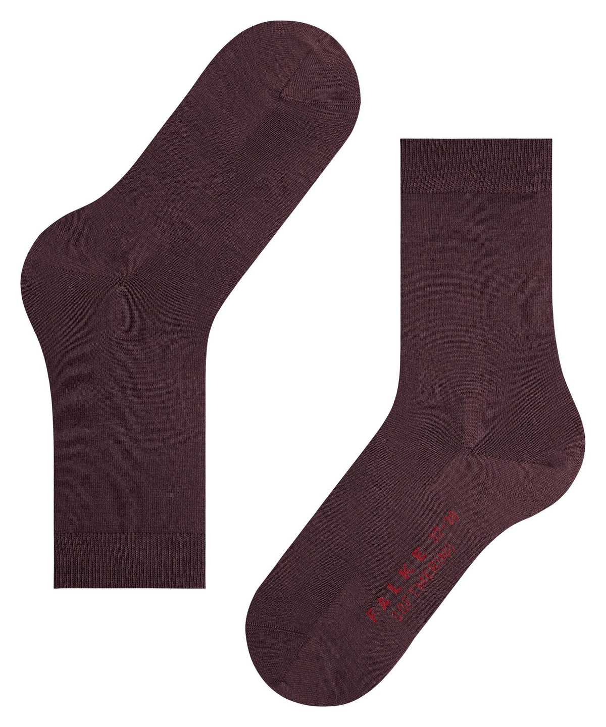 Falke Softmerino Socks Zokni Női Piros | NXAE-15623