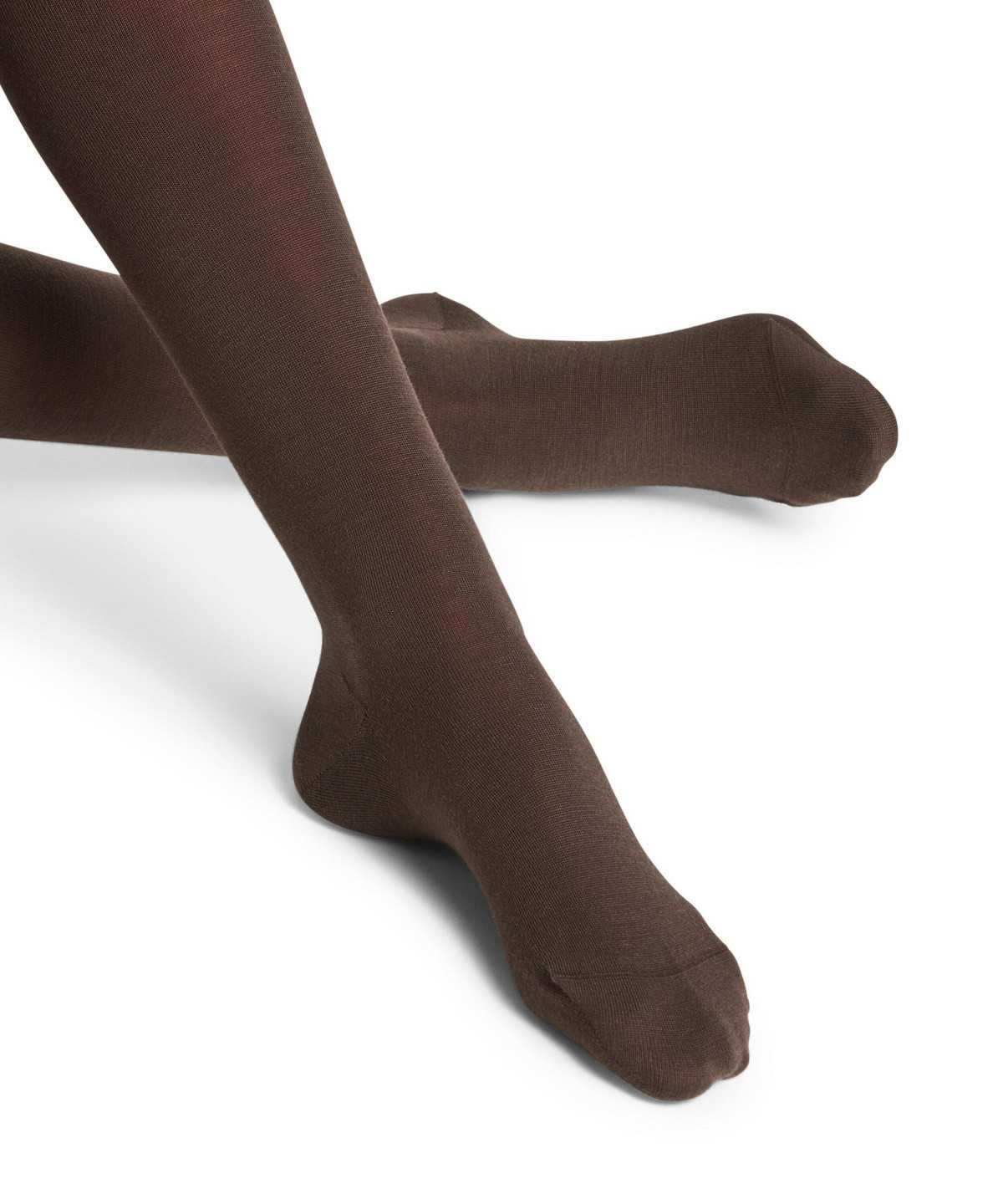 Falke Softmerino Tights Tights Női Barna | SXGD-82410