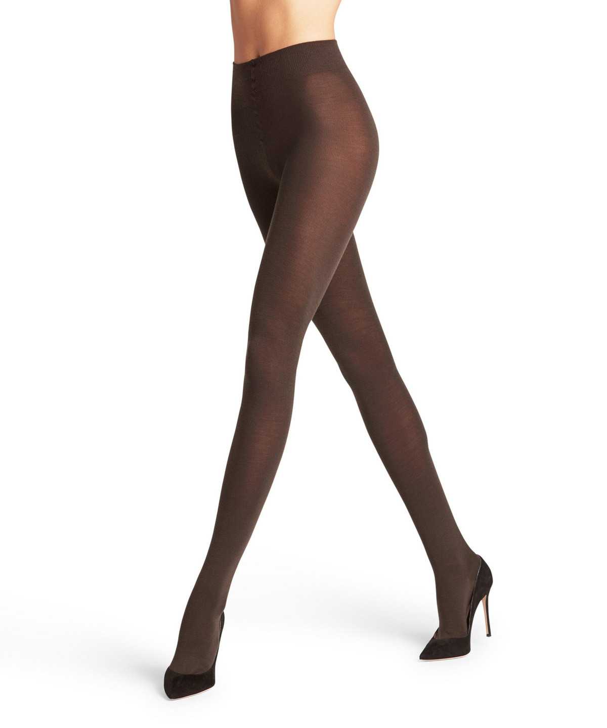 Falke Softmerino Tights Tights Női Barna | SXGD-82410