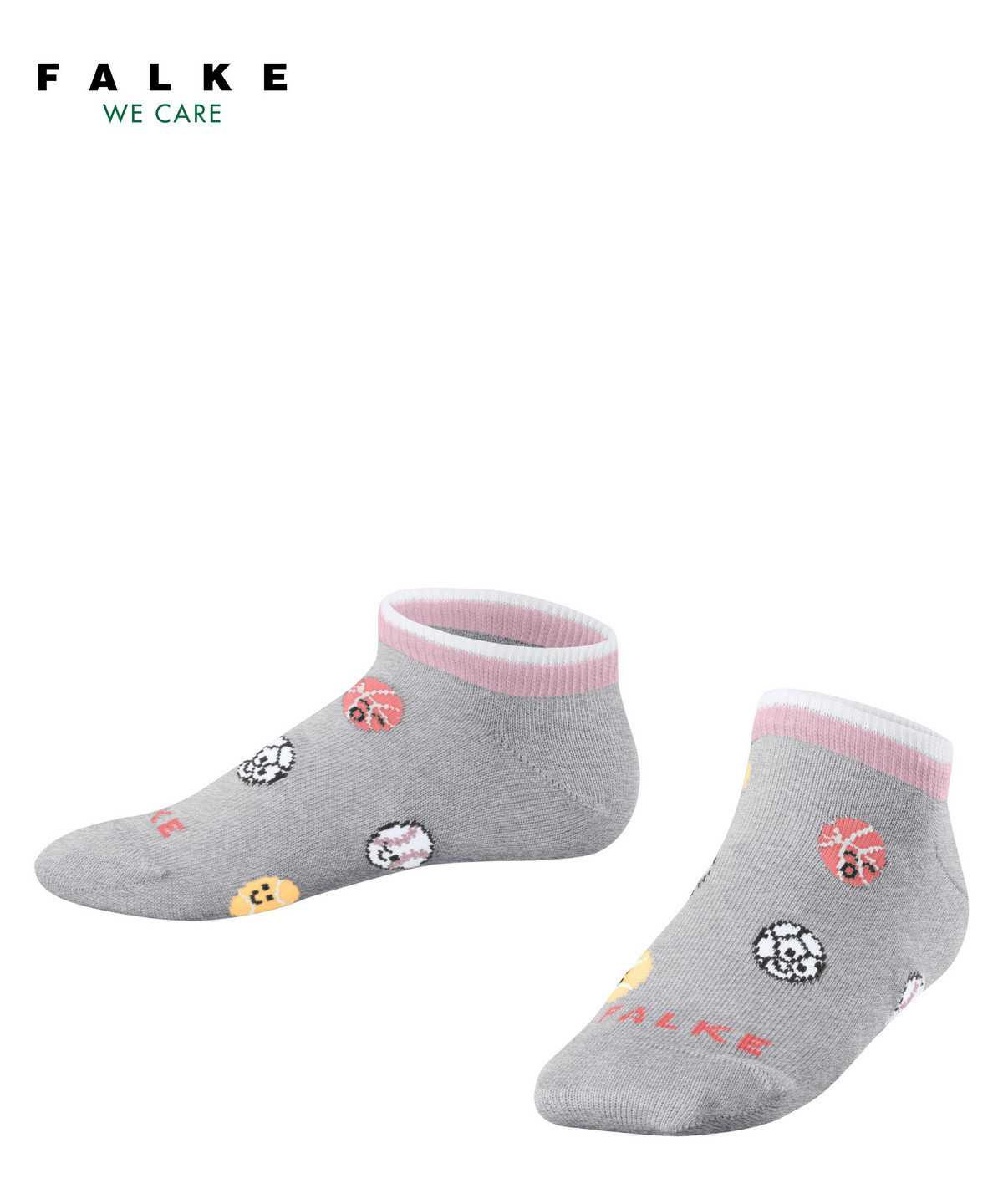 Falke Sporty Balls Sneaker socks Zokni Gyerek Szürke | RFLG-81640