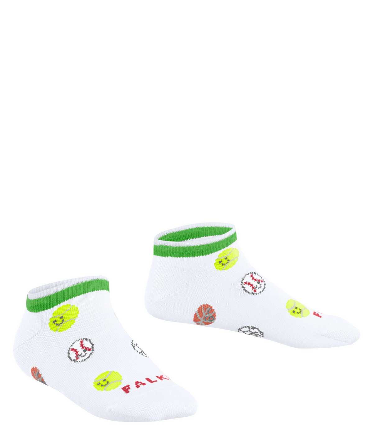 Falke Sporty Balls Sneaker socks Zokni Gyerek Fehér | CYJA-42650