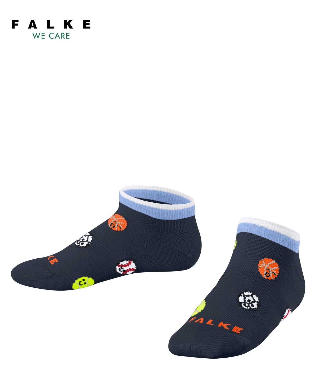 Falke Sporty Balls Sneaker socks Zokni Gyerek Kék | IVNP-20487