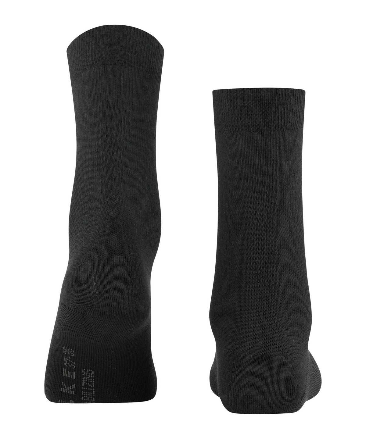 Falke Stabilizing Wool Everyday Socks Zokni Női Fekete | LVSZ-71280