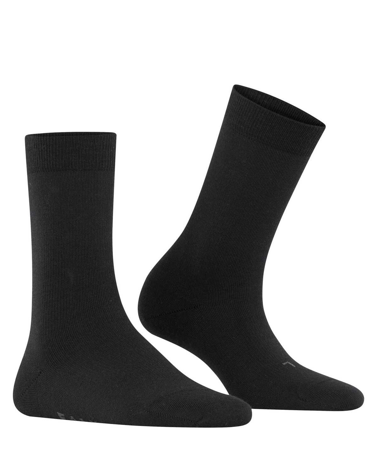 Falke Stabilizing Wool Everyday Socks Zokni Női Fekete | LVSZ-71280