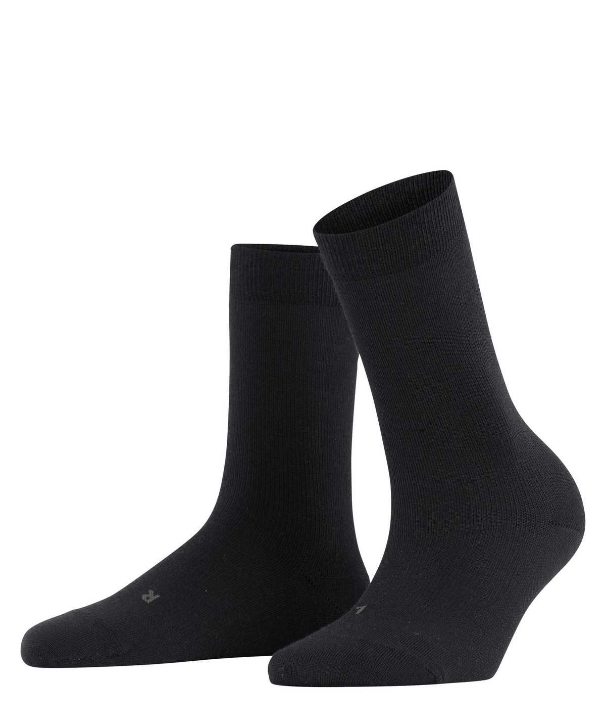 Falke Stabilizing Wool Everyday Socks Zokni Női Fekete | LVSZ-71280