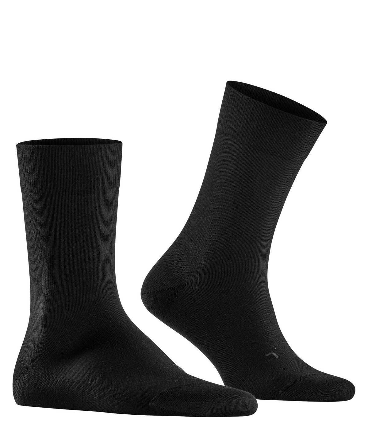 Falke Stabilizing Wool Everyday Socks Zokni Férfi Fekete | EHVD-93026