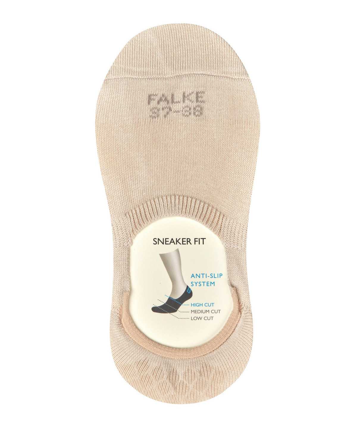 Falke Step High Cut Invisibles No Show Socks Női Bézs | JPSE-57649