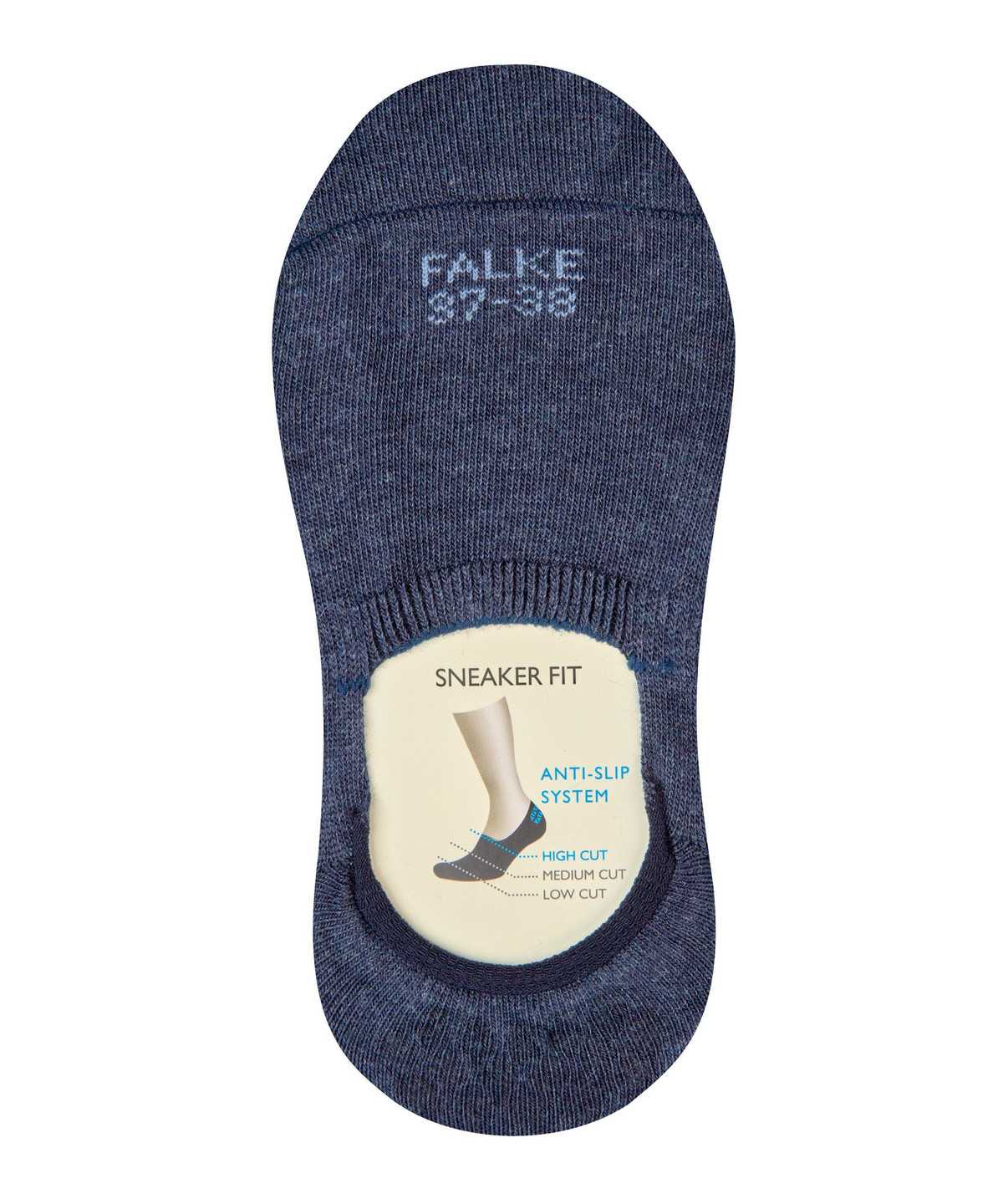 Falke Step High Cut Invisibles No Show Socks Női Kék | FLTX-18534