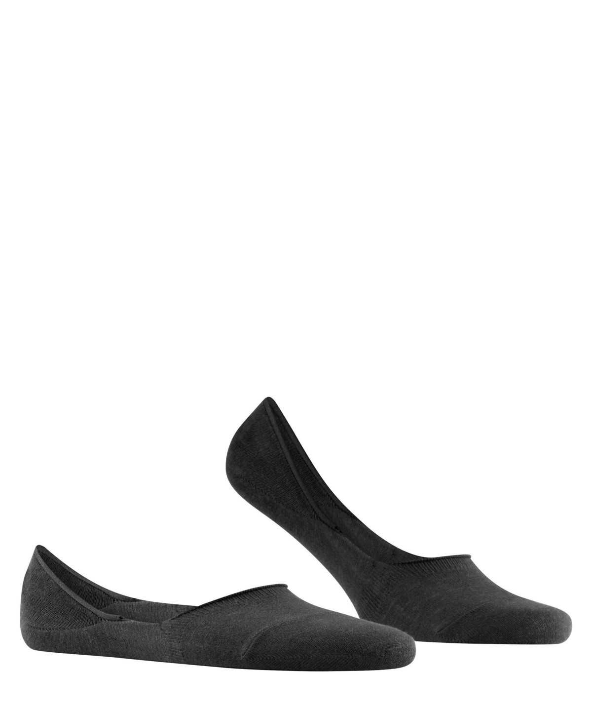 Falke Step Medium Cut Invisibles No Show Socks Férfi Fekete | SQNW-85420