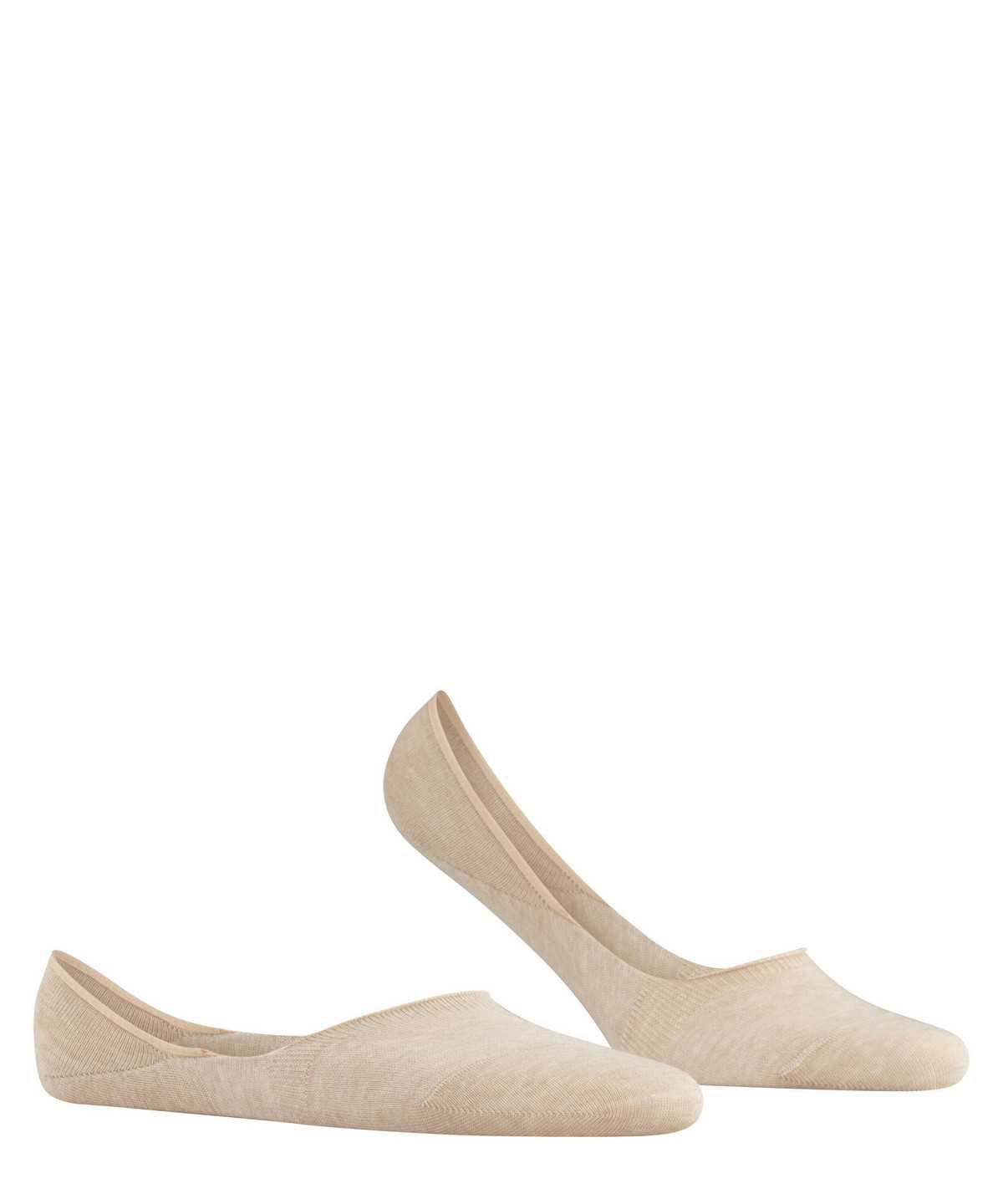 Falke Step Medium Cut Invisibles No Show Socks Férfi Bézs | PIXH-59146