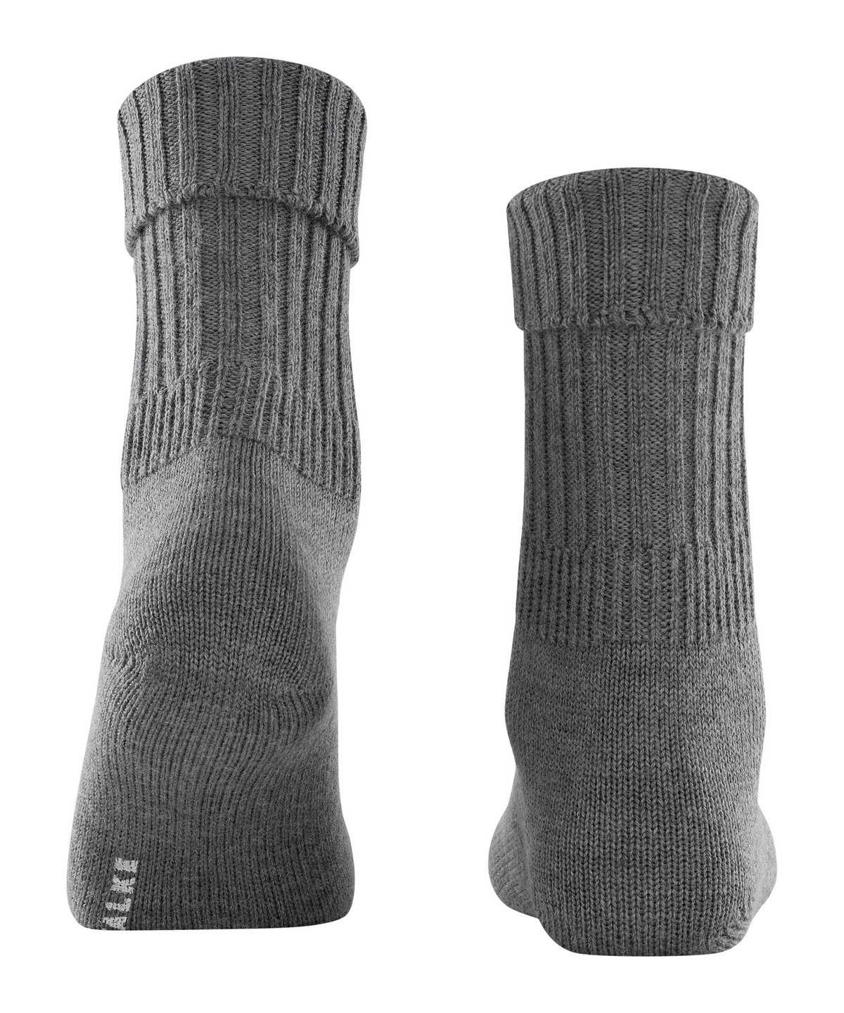 Falke Striggings Rib Boot socks Zokni Női Szürke | ERBJ-35872