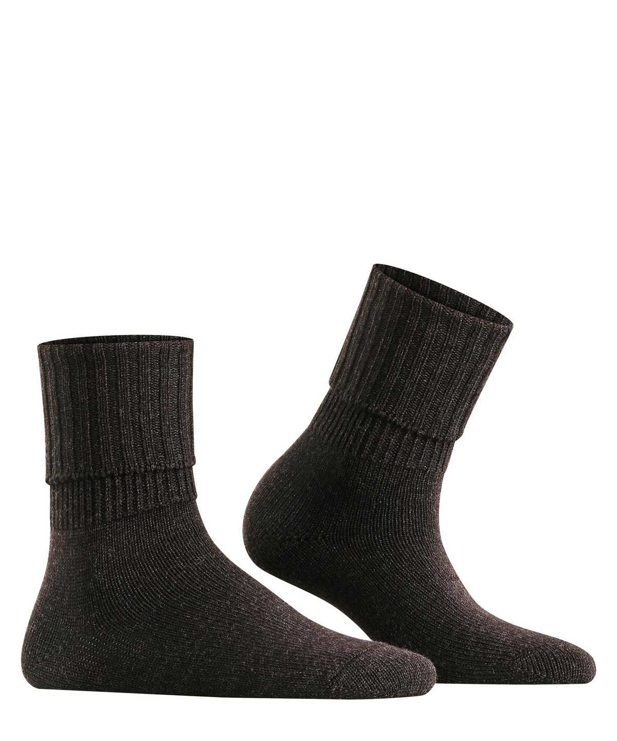 Falke Striggings Rib Boot socks Zokni Női Szürke | ZHIF-79385