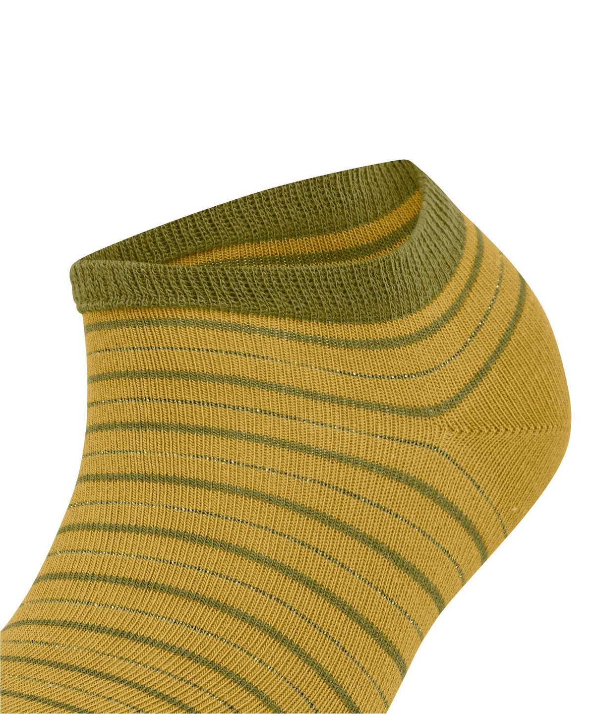 Falke Stripe Shimmer Sneaker Socks Zokni Női Sárga | UODP-19768