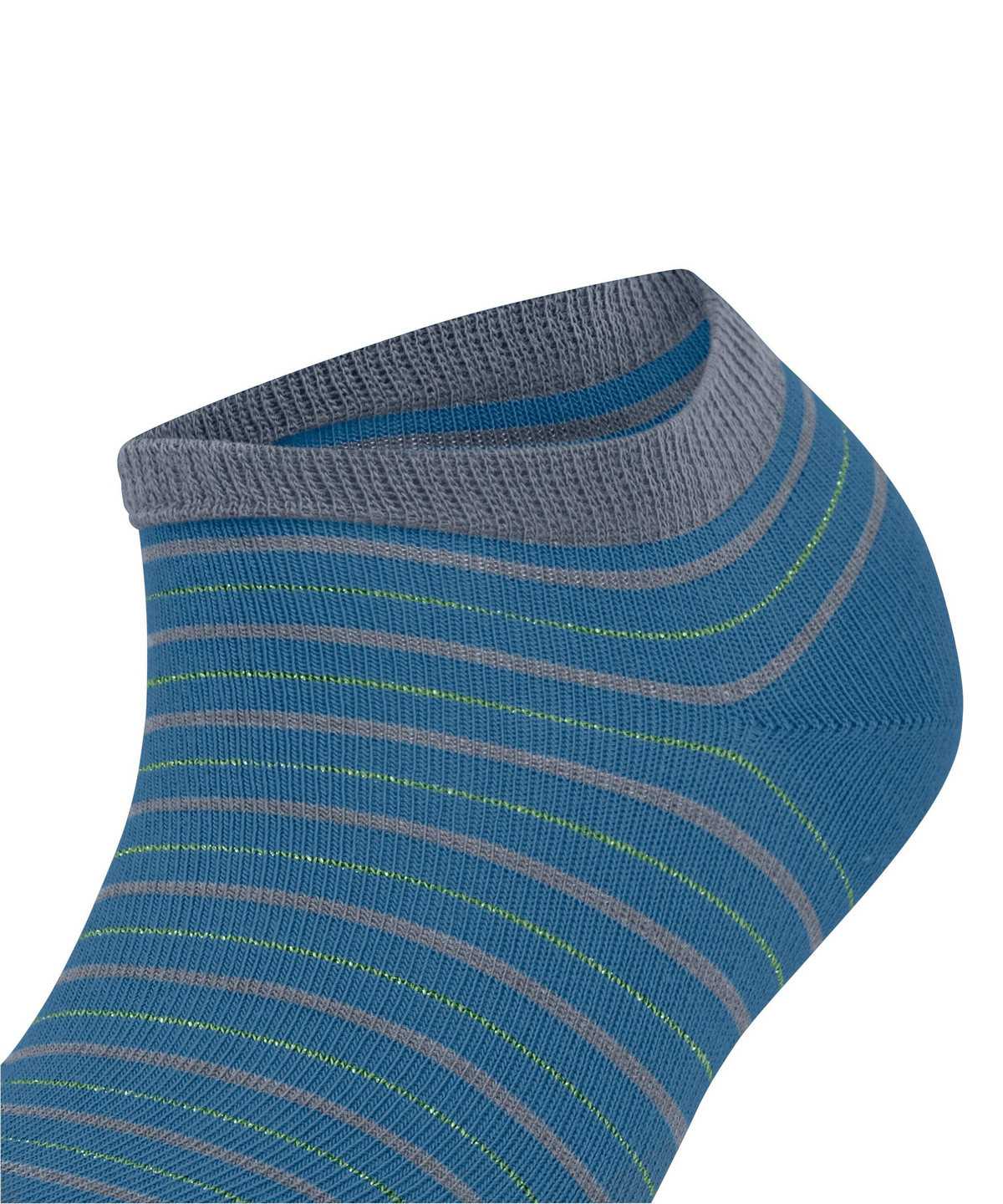 Falke Stripe Shimmer Sneaker Socks Zokni Női Kék | EQNH-54302