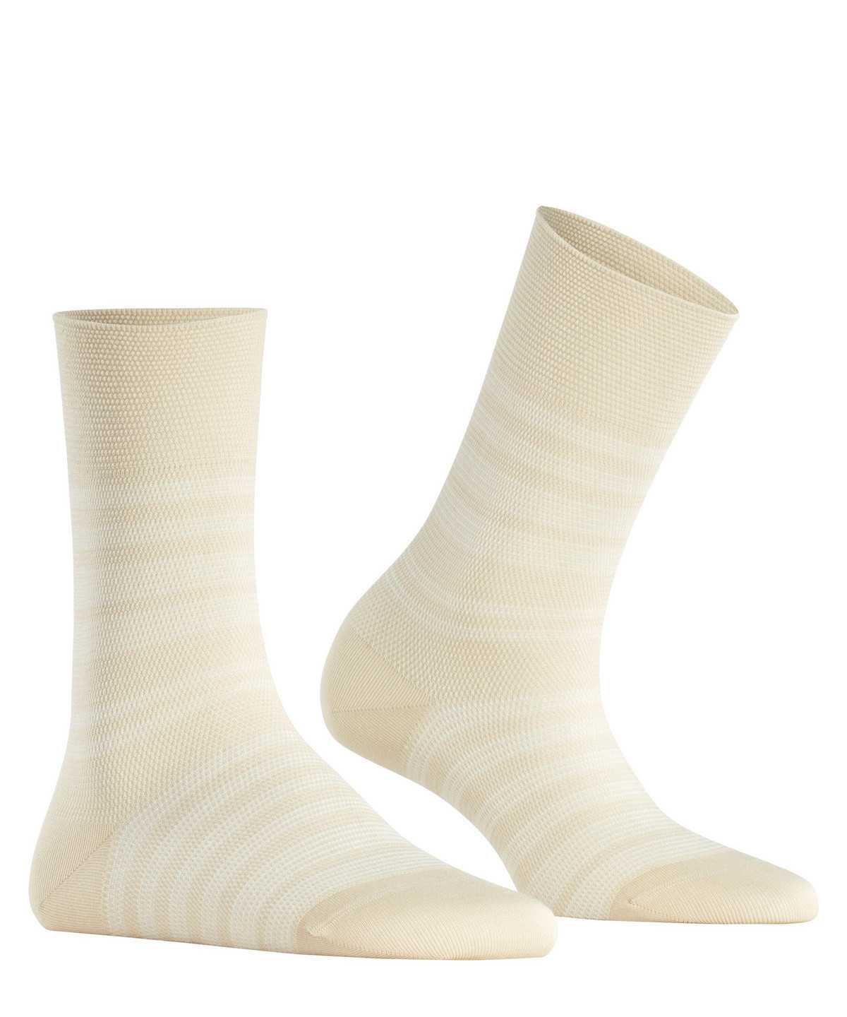 Falke Sunset Stripe Socks Zokni Női Bézs | XZEA-15042