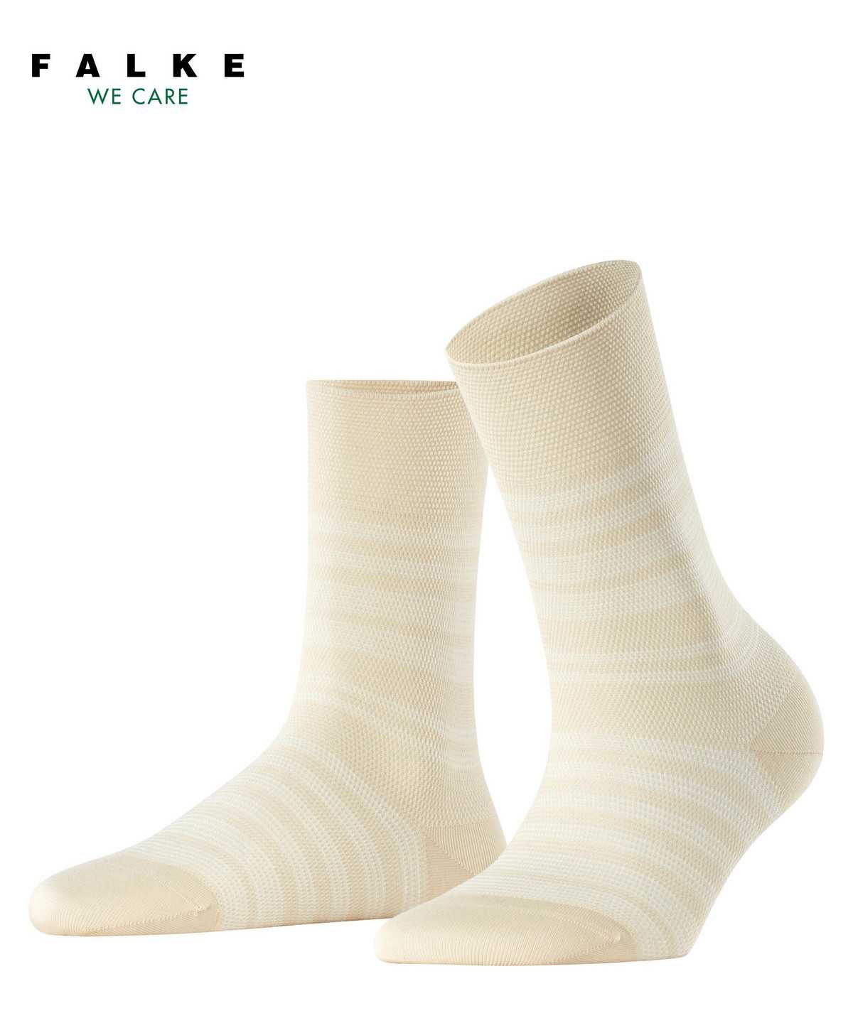 Falke Sunset Stripe Socks Zokni Női Bézs | XZEA-15042