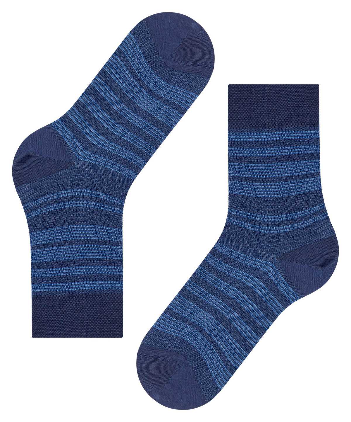 Falke Sunset Stripe Socks Zokni Női Kék | MXIZ-54718