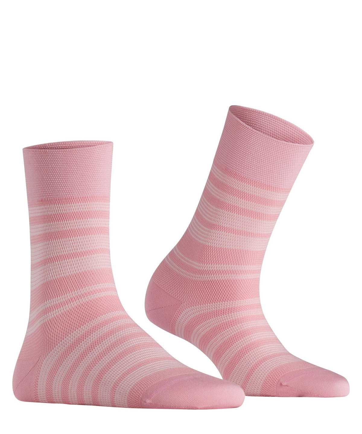 Falke Sunset Stripe Socks Zokni Női Rózsaszín | OUDT-02619