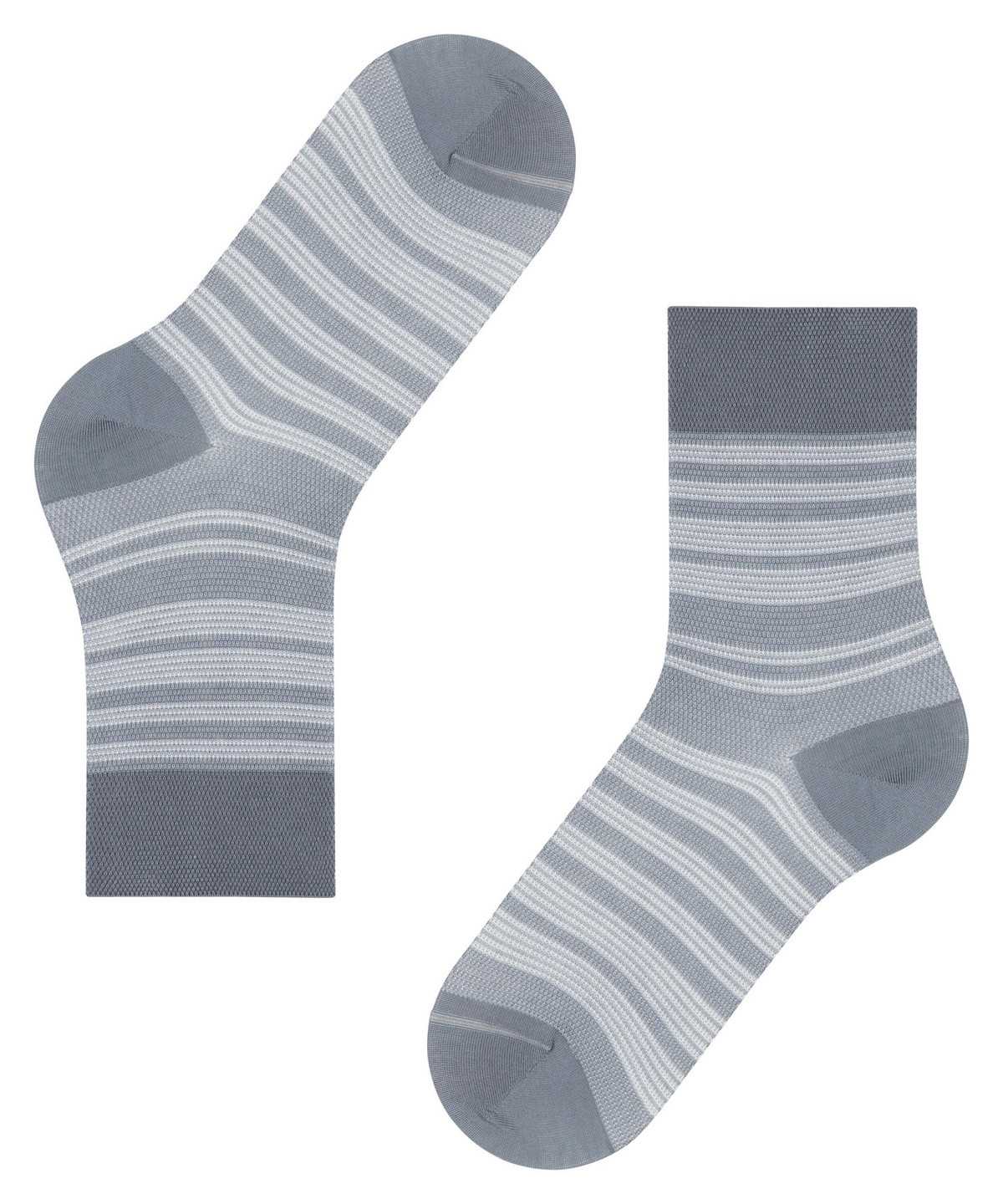 Falke Sunset Stripe Socks Zokni Női Szürke | ZYWN-82953