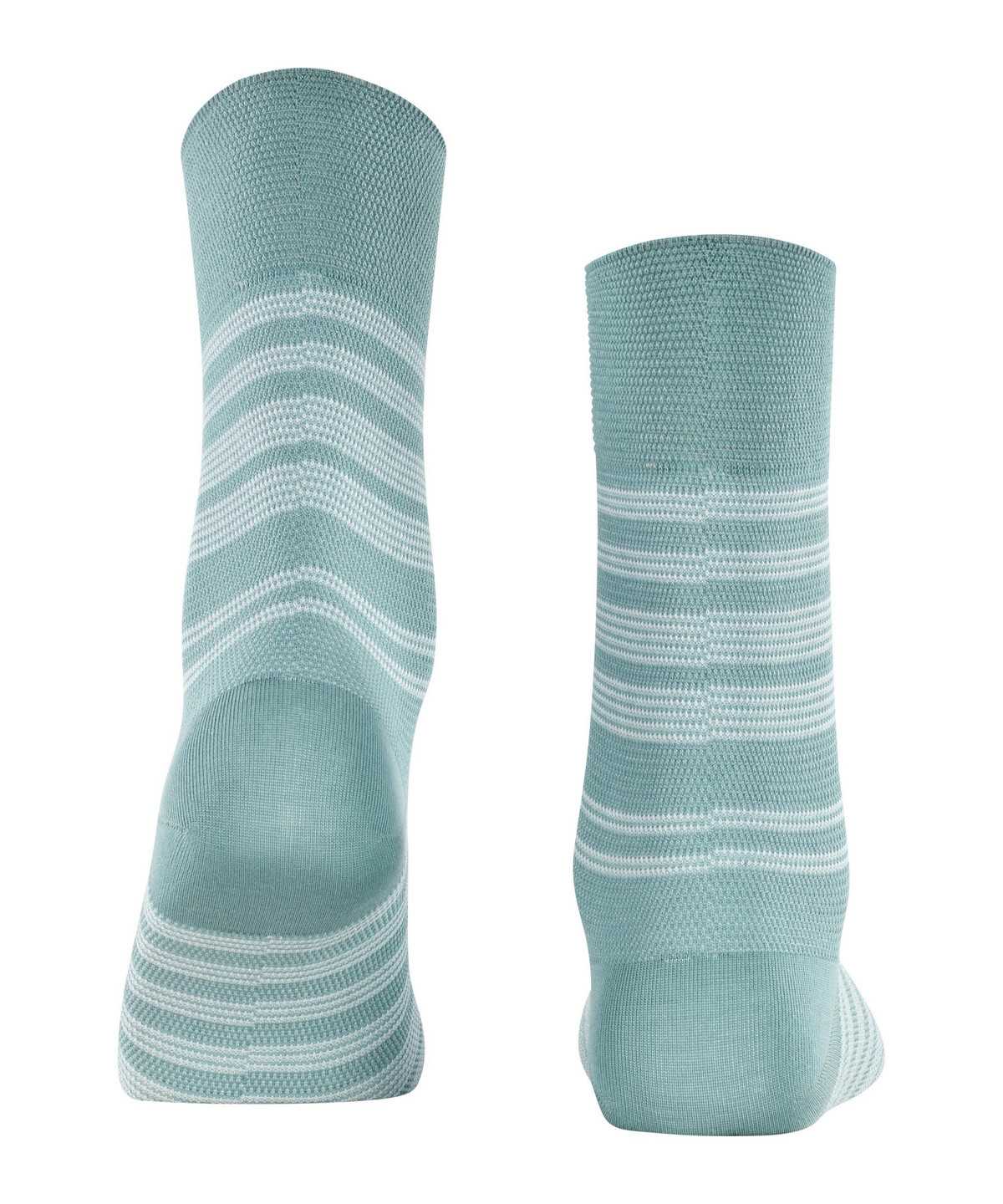 Falke Sunset Stripe Socks Zokni Női Zöld | EYOI-93720