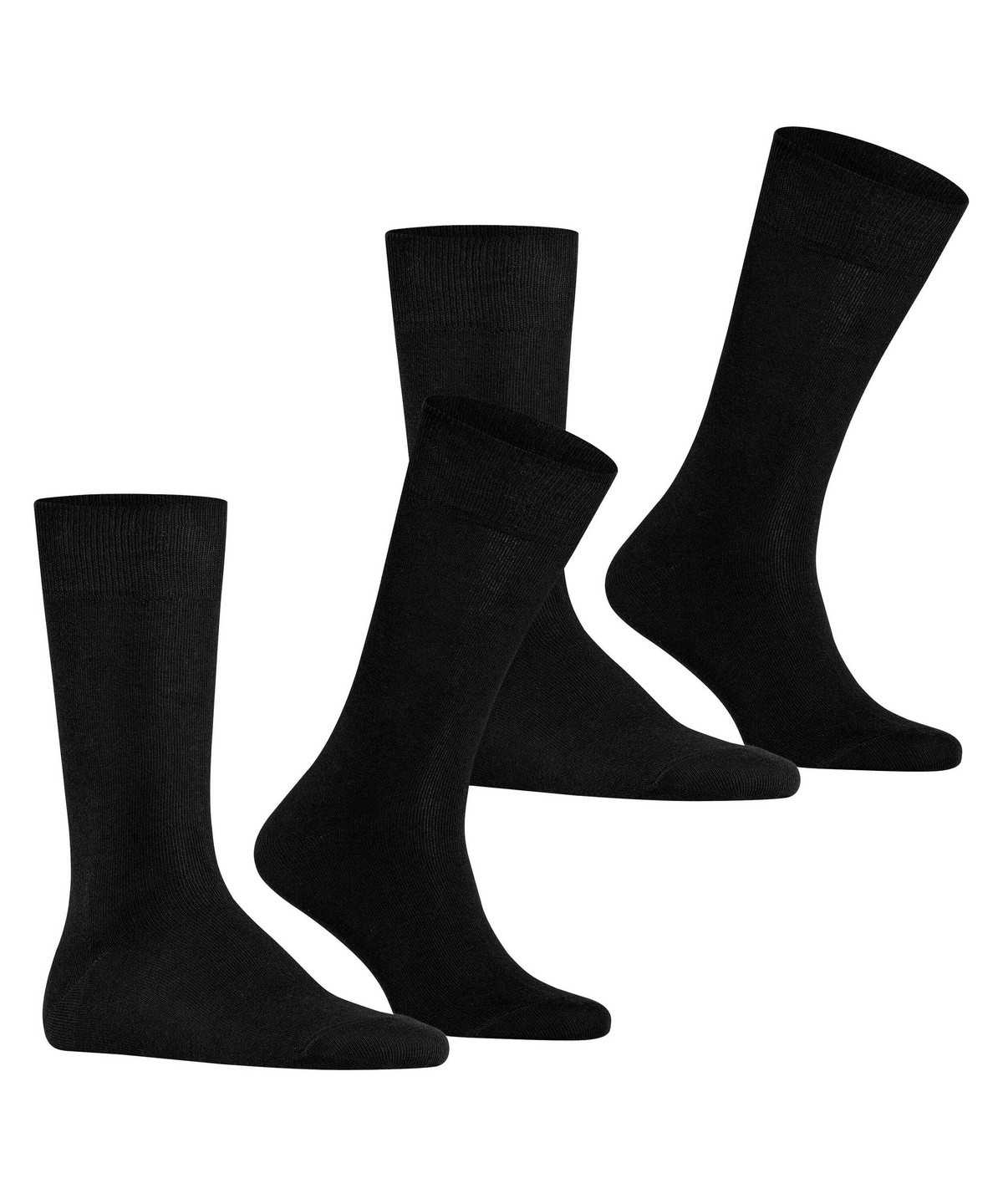 Falke Swing 2-Pack Socks Zokni Férfi Fekete | QMZH-54239