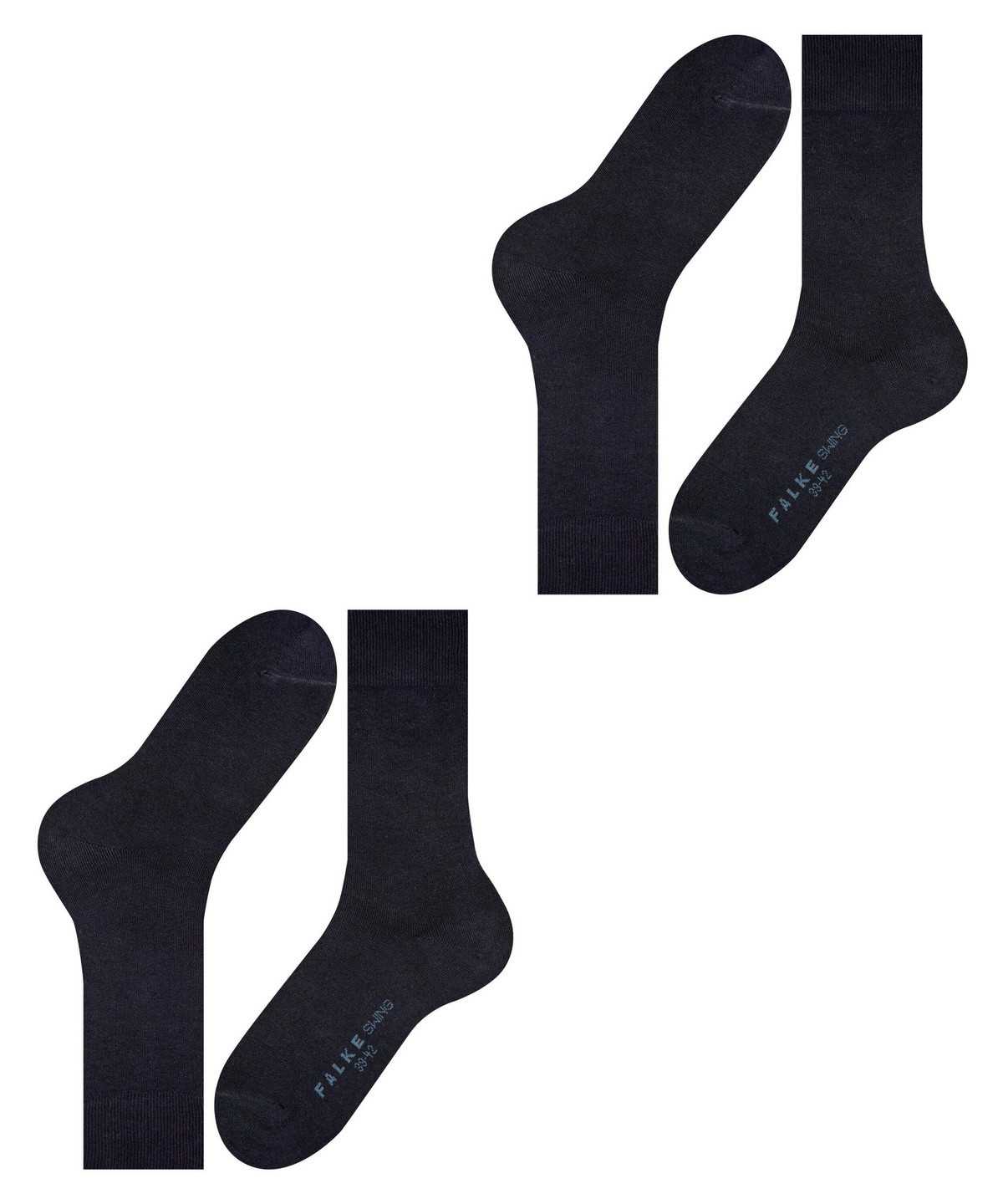 Falke Swing 2-Pack Socks Zokni Férfi Kék | DWYH-61984