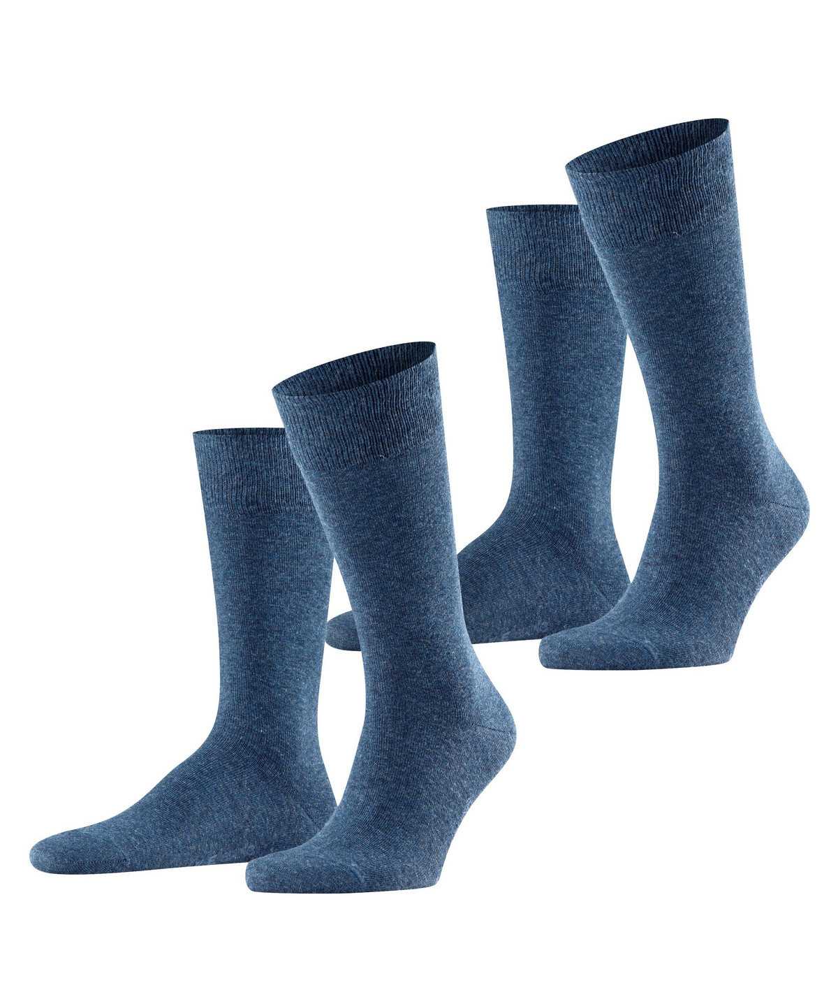 Falke Swing 2-Pack Socks Zokni Férfi Kék | QHZN-80397