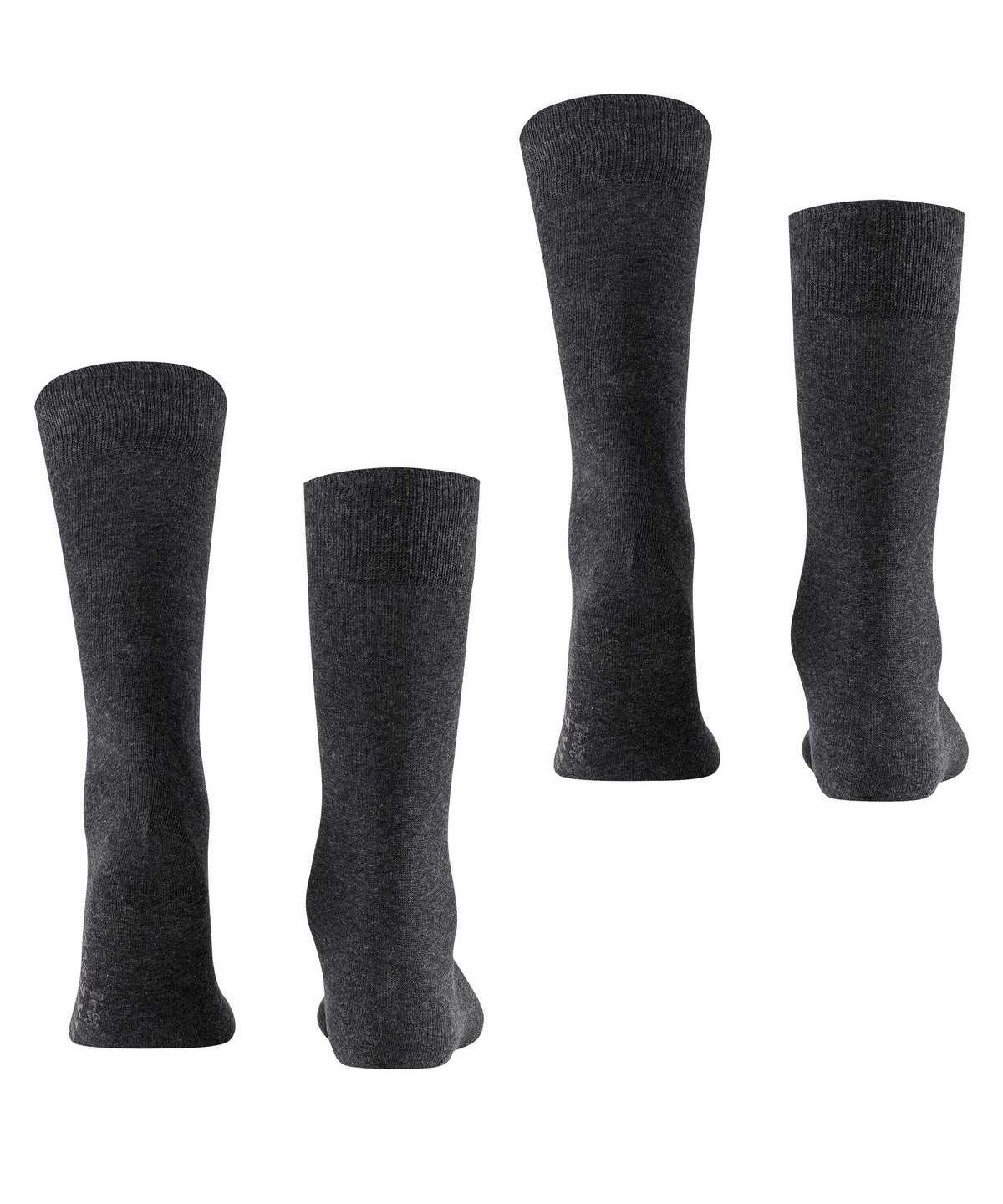 Falke Swing 2-Pack Socks Zokni Férfi Szürke | ZSFM-69043