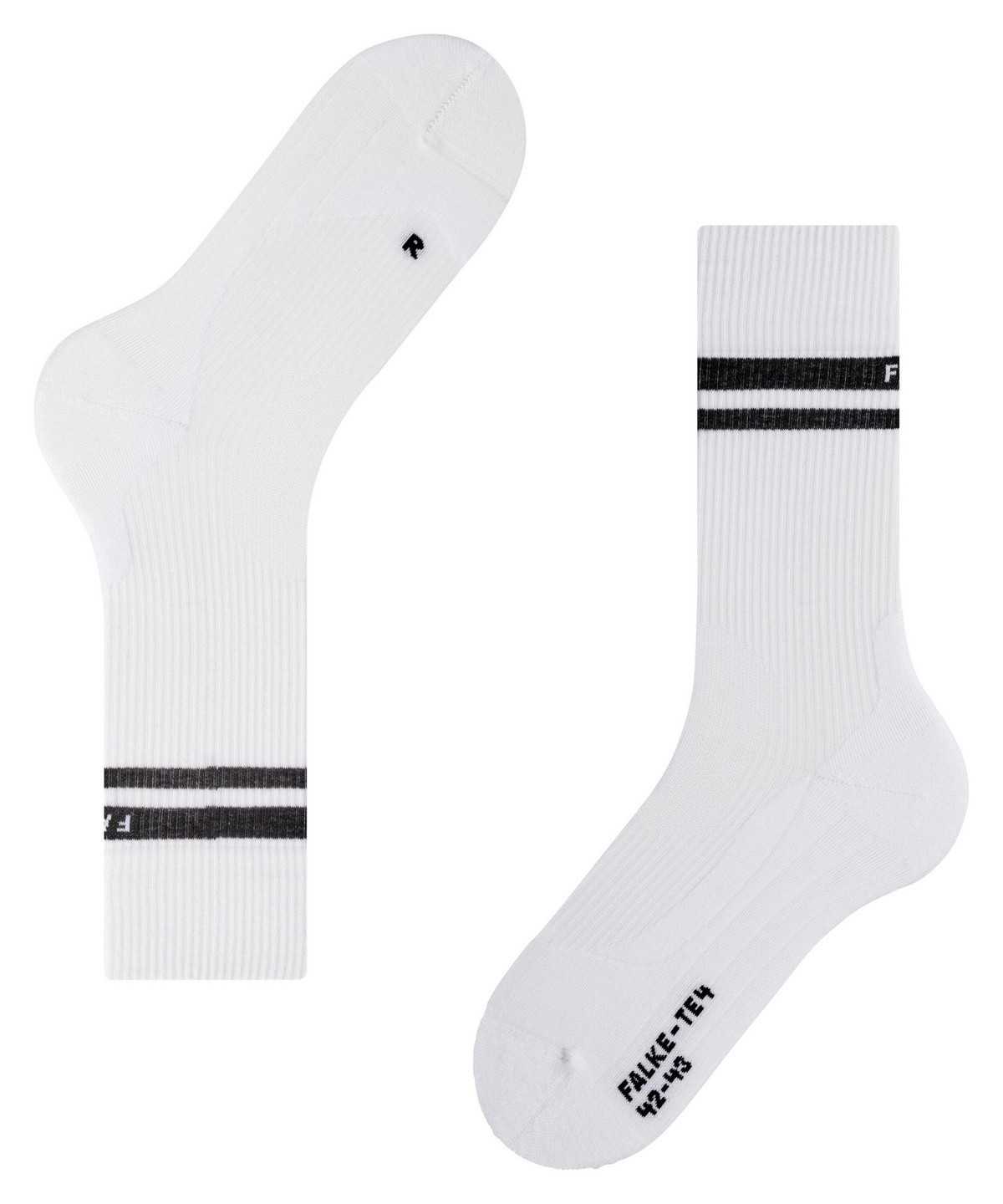 Falke TE4 Classic Tennis Socks Sports Socks Női Fehér | UQLX-40256