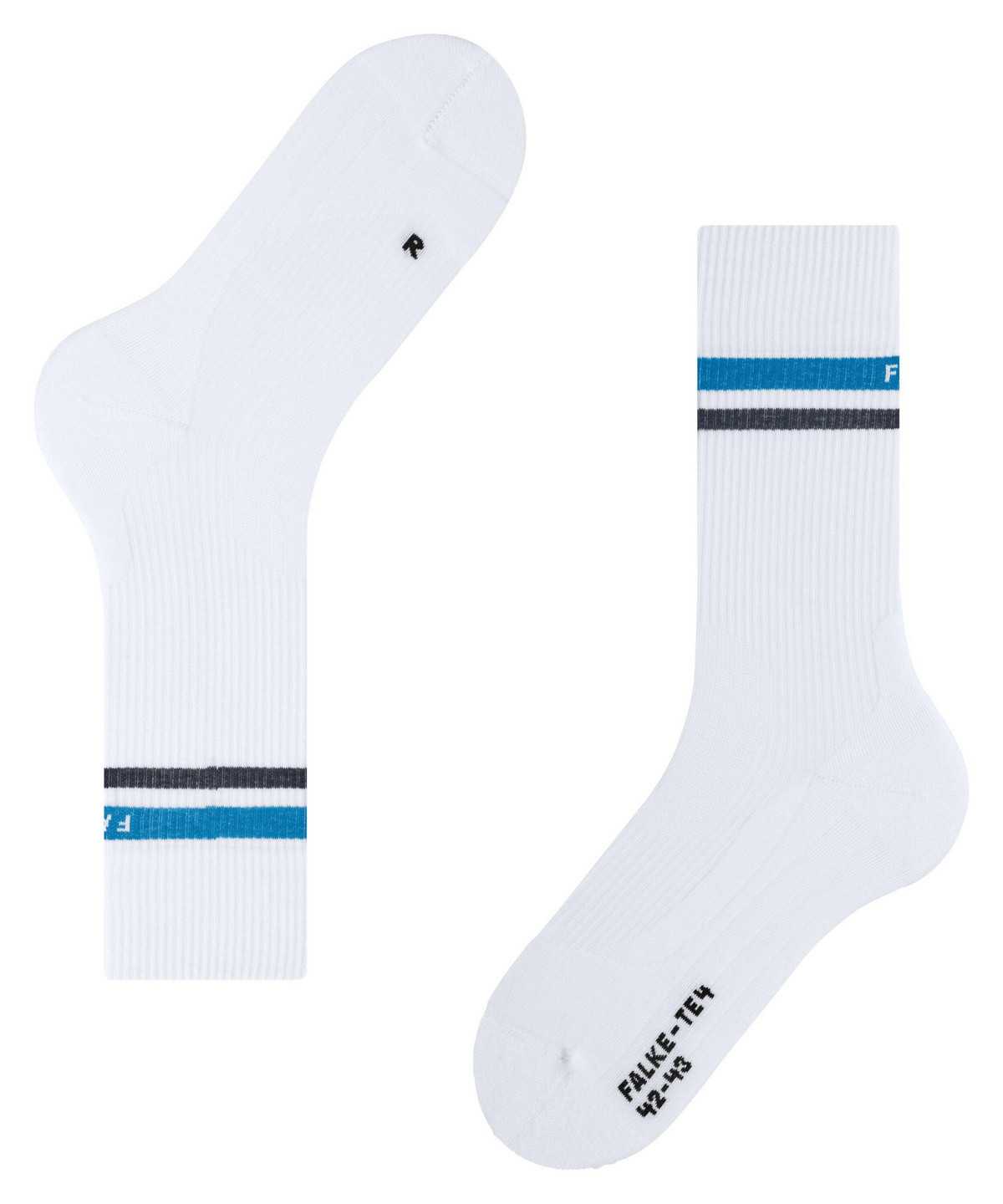 Falke TE4 Classic Tennis Socks Sports Socks Női Fehér | QVAB-40918