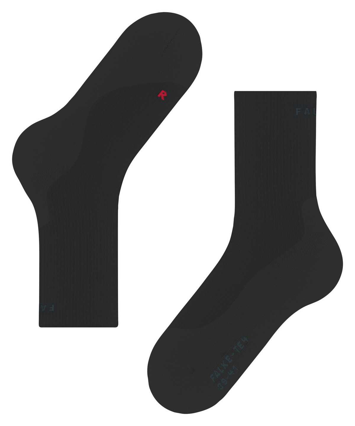 Falke TE4 Tennis Socks Zokni Férfi Fekete | MVTS-12067