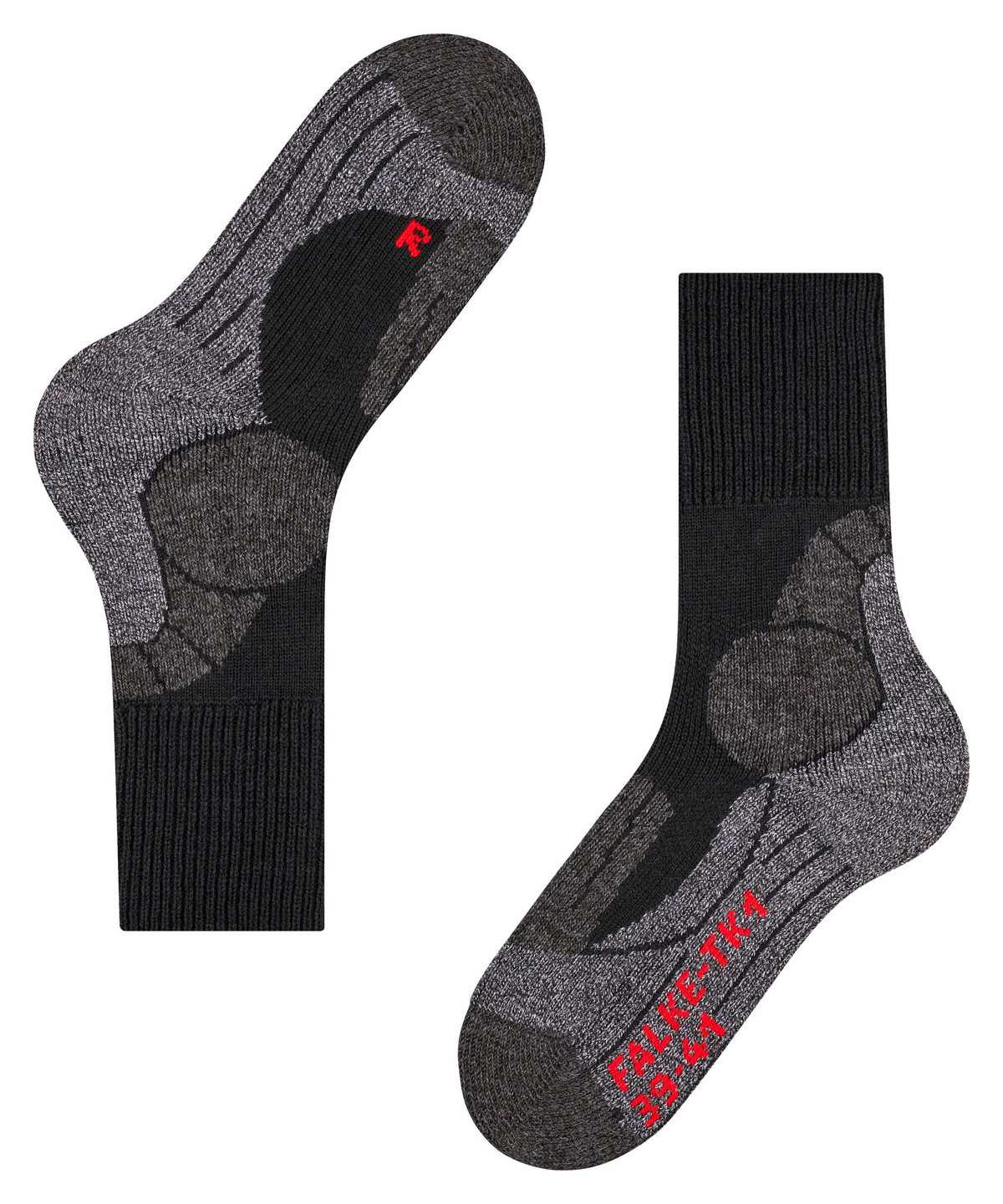 Falke TK1 Adventure Trekking Socks Sports Socks Női Fekete | SFBL-74891