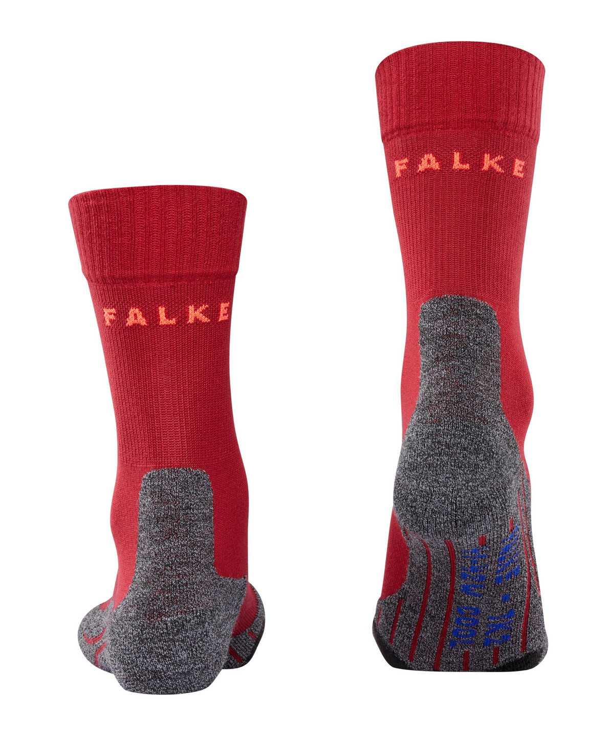 Falke TK2 Explore Cool Trekking Socks Sports Socks Női Piros | ATKM-49701