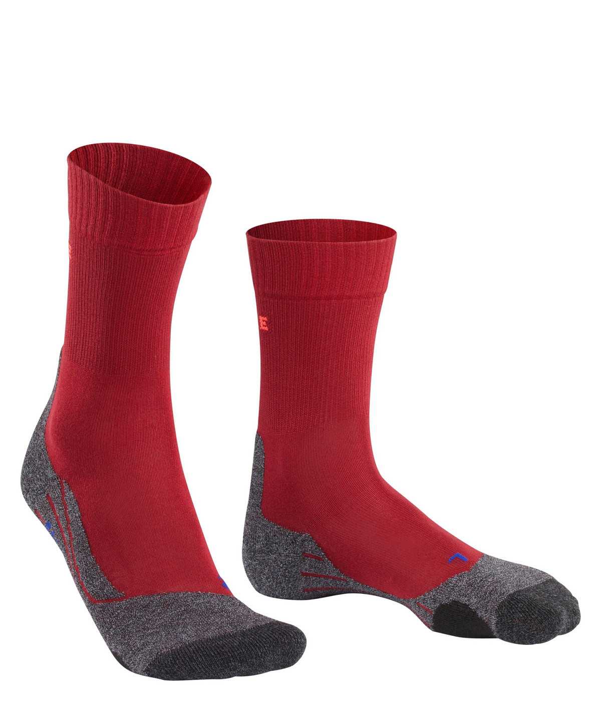 Falke TK2 Explore Cool Trekking Socks Sports Socks Női Piros | ATKM-49701