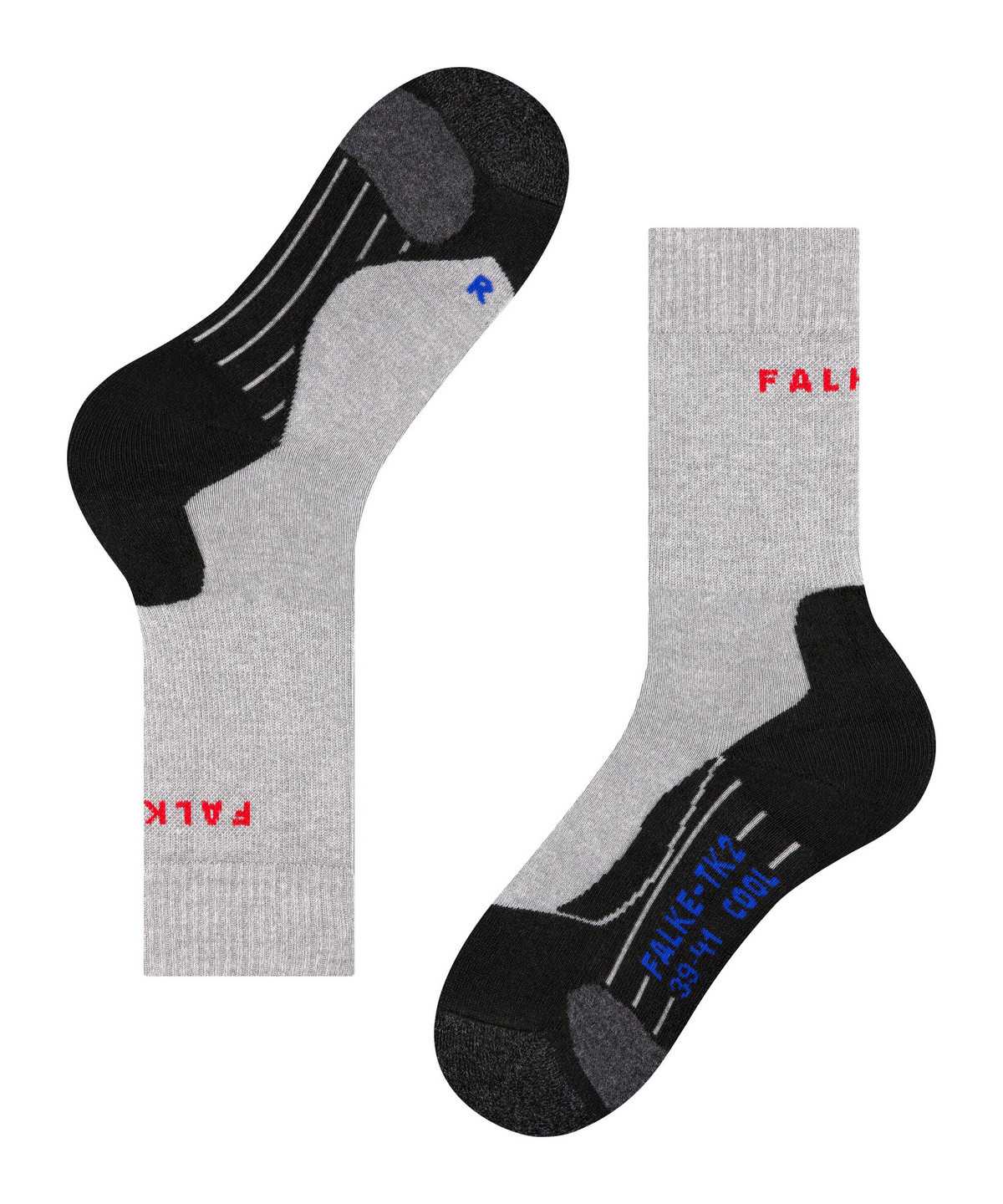 Falke TK2 Explore Cool Trekking Socks Sports Socks Női Szürke | RGYN-16823