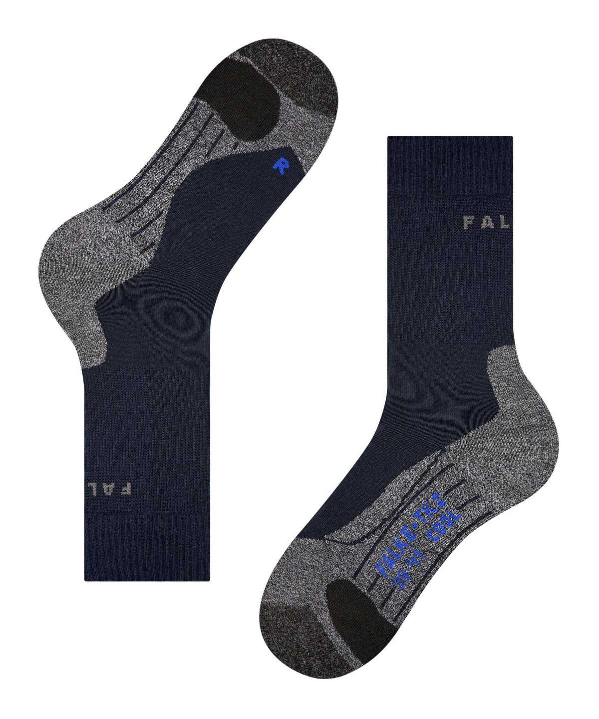 Falke TK2 Explore Cool Trekking Socks Sports Socks Női Kék | NFCG-49857