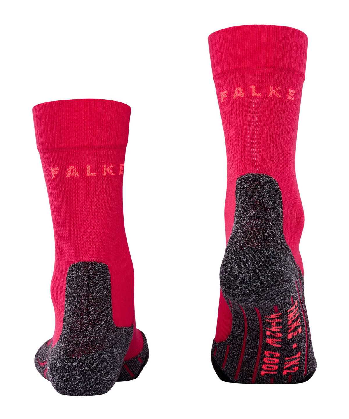 Falke TK2 Explore Cool Trekking Socks Sports Socks Női Piros | FVZP-21637