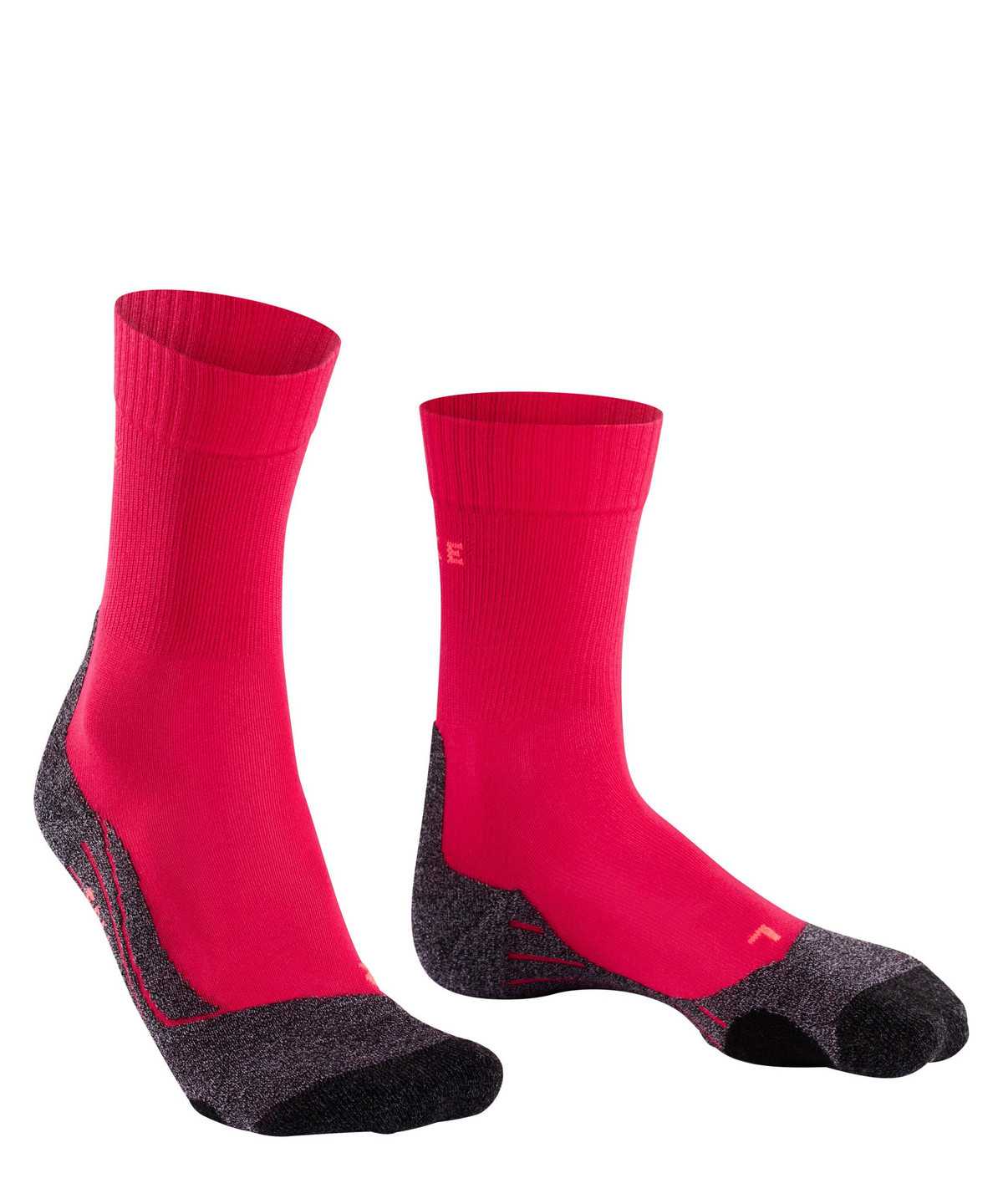 Falke TK2 Explore Cool Trekking Socks Sports Socks Női Piros | FVZP-21637