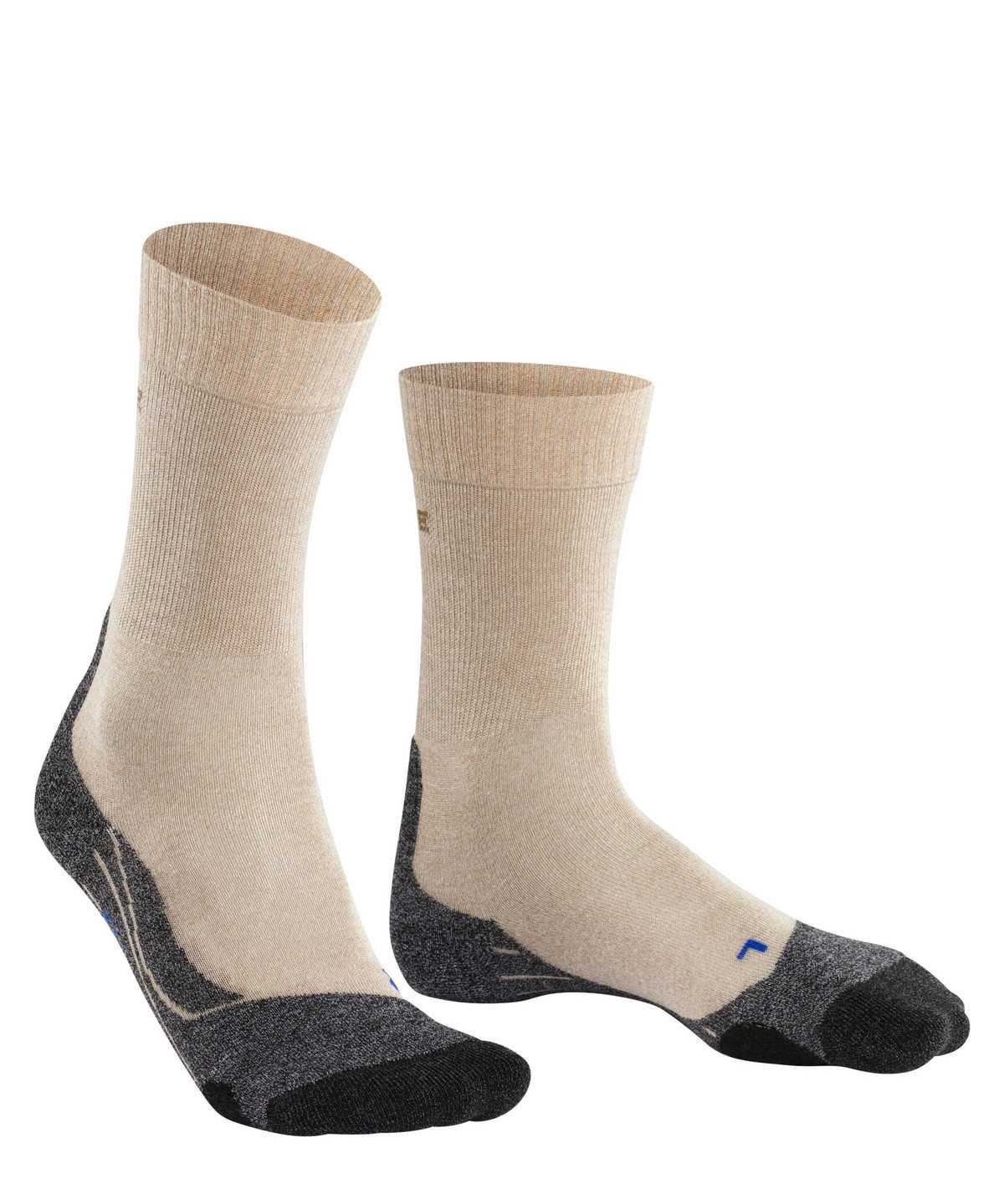 Falke TK2 Explore Cool Trekking Socks Zokni Férfi Bézs | GOBJ-40723