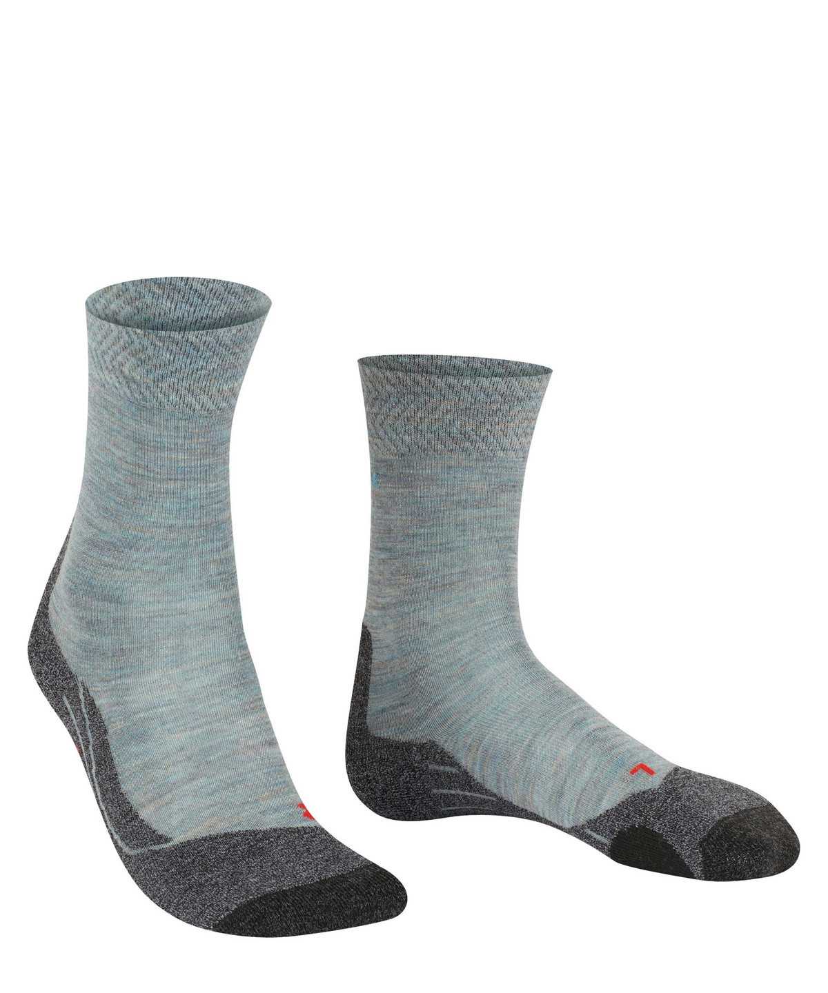 Falke TK2 Explore Melange Trekking Socks Sports Socks Női Kék | NADV-37048