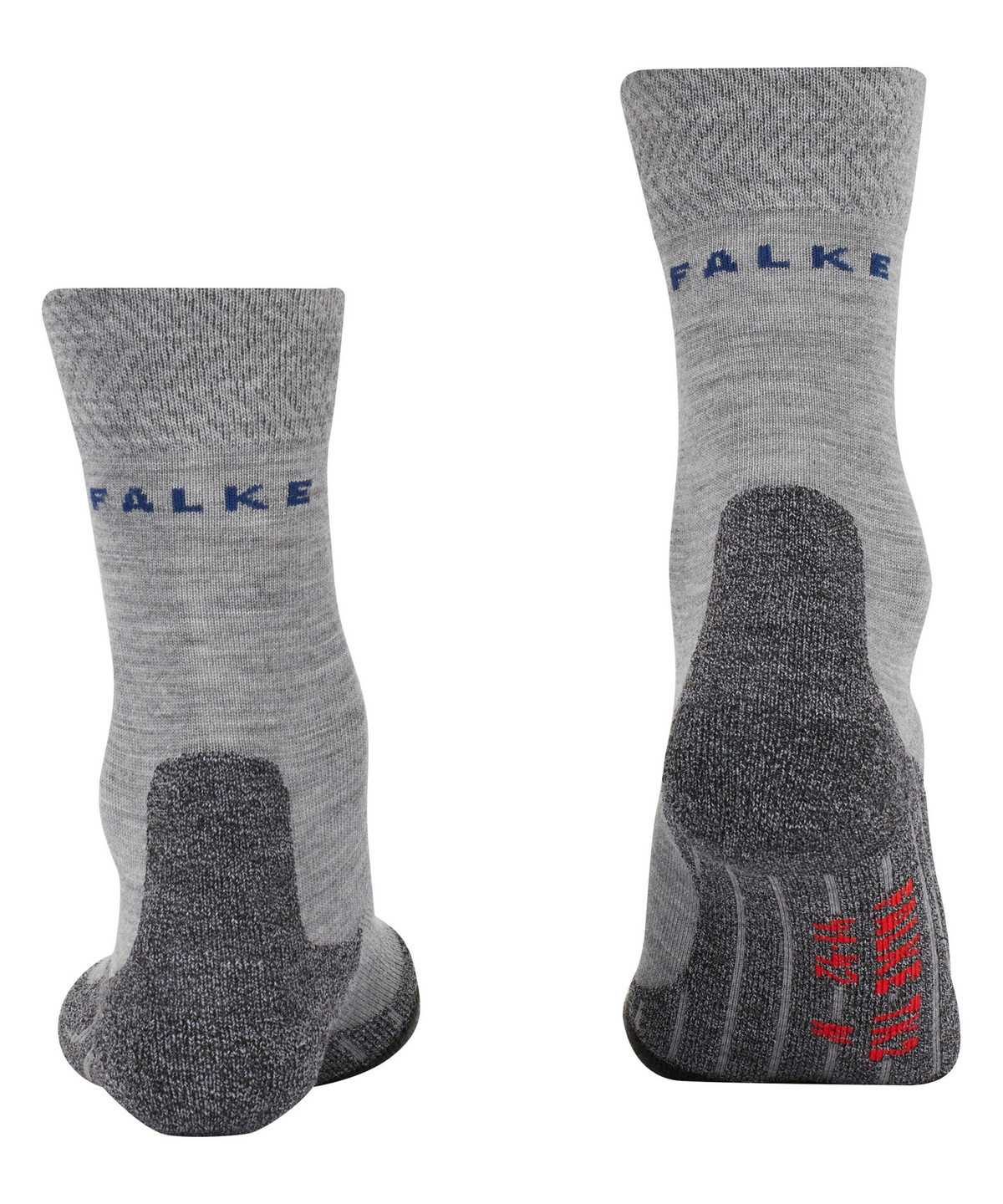 Falke TK2 Explore Melange Trekking Socks Zokni Férfi Szürke | KGFR-61950