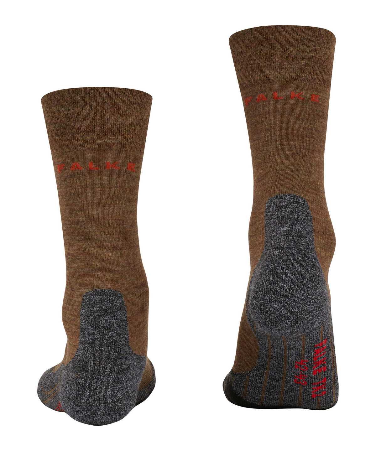 Falke TK2 Explore Melange Trekking Socks Zokni Férfi Barna | IYOW-94382