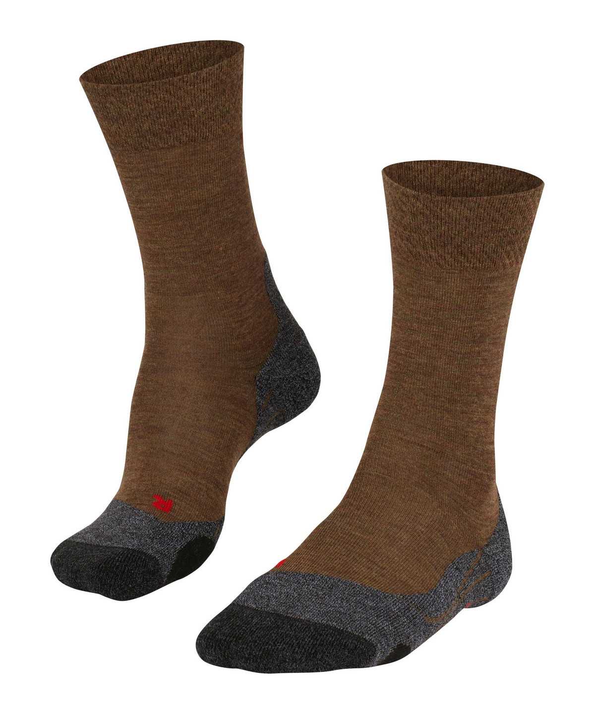 Falke TK2 Explore Melange Trekking Socks Zokni Férfi Barna | IYOW-94382