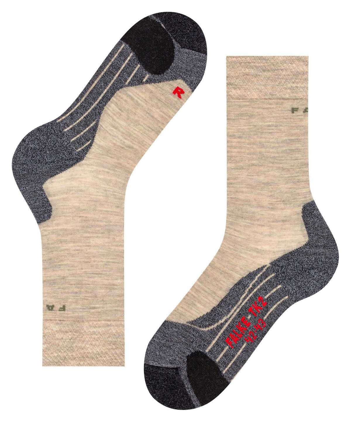 Falke TK2 Explore Melange Trekking Socks Zokni Férfi Zöld | LBSG-84106