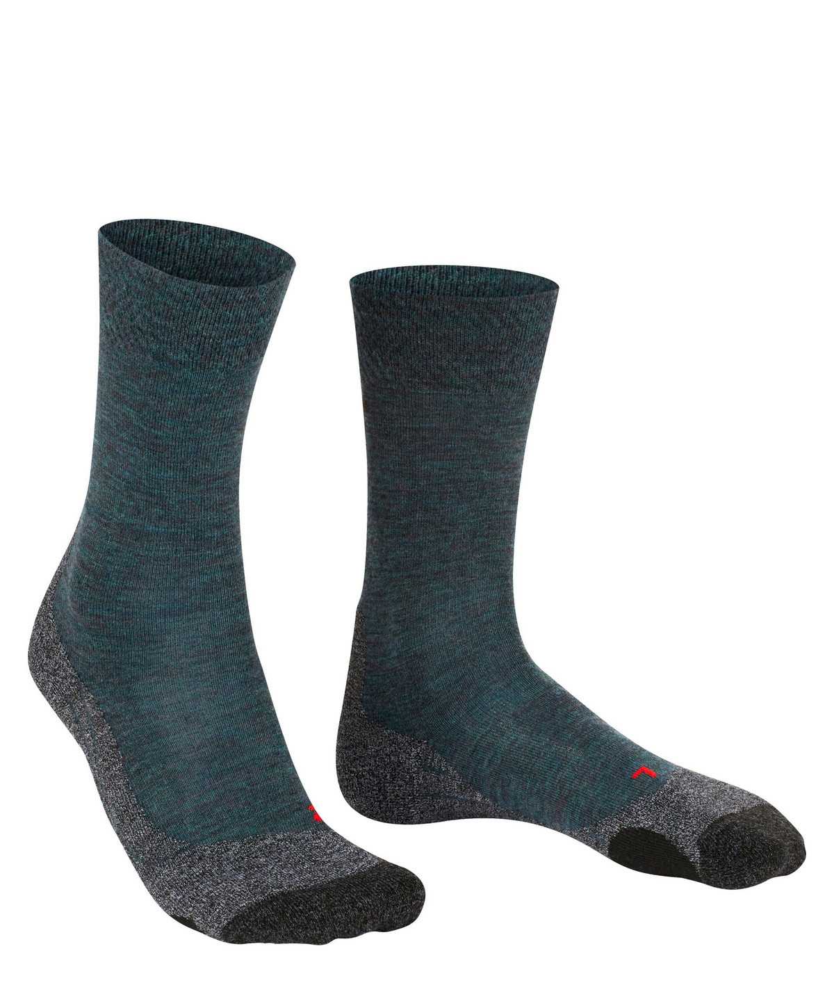 Falke TK2 Explore Melange Trekking Socks Zokni Férfi Zöld | SUOF-93871