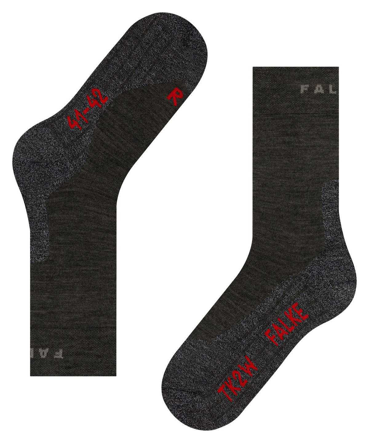 Falke TK2 Explore Sensitive Trekking Socks Sports Socks Női Szürke | TNJU-48625