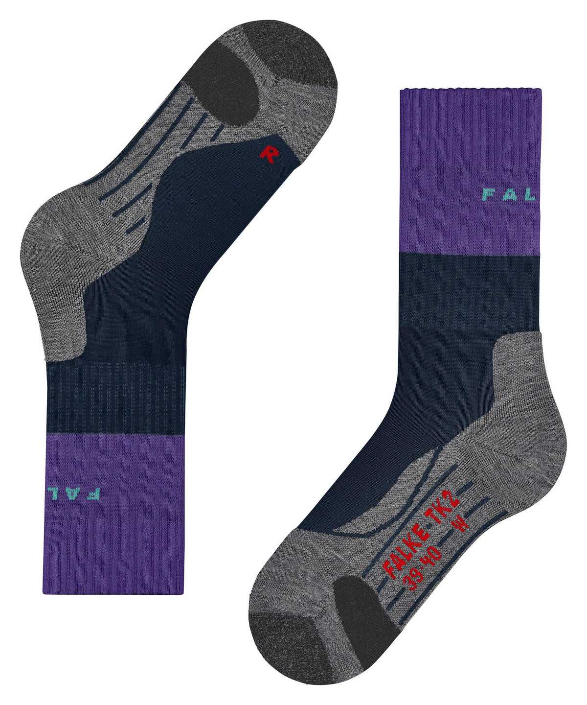 Falke TK2 Explore Trekking Socks Sports Socks Női Kék | TABO-81269