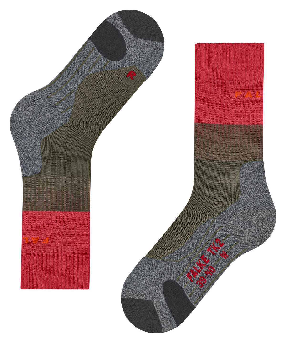 Falke TK2 Explore Trekking Socks Sports Socks Női Zöld | AHJC-03629